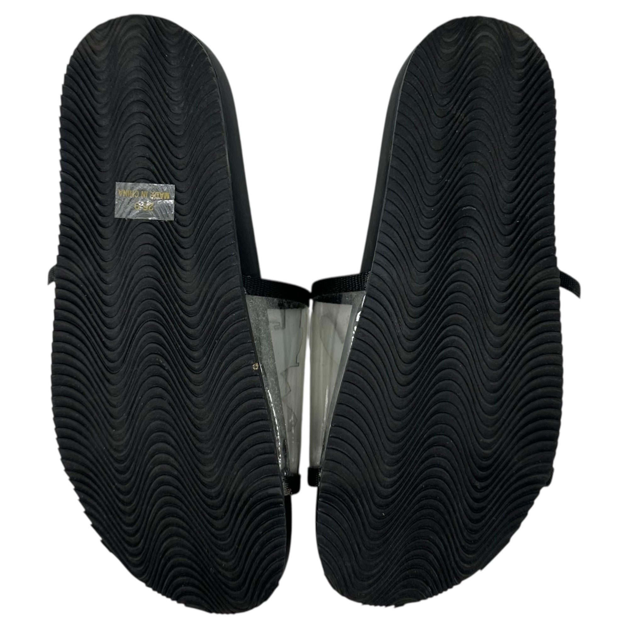 kolor BEACON(カラービーコン) 22SS Logo Slide Sandals ロゴ スライド サンダル 22SBMA01531 25cm ブラック
