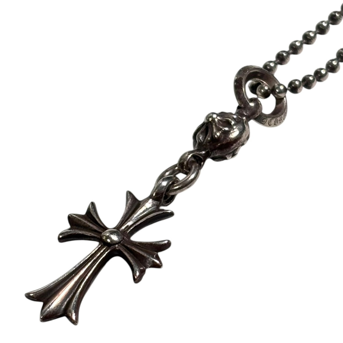 CHROME HEARTS(クロムハーツ) 1ボール タイニー CH クロス チャーム 