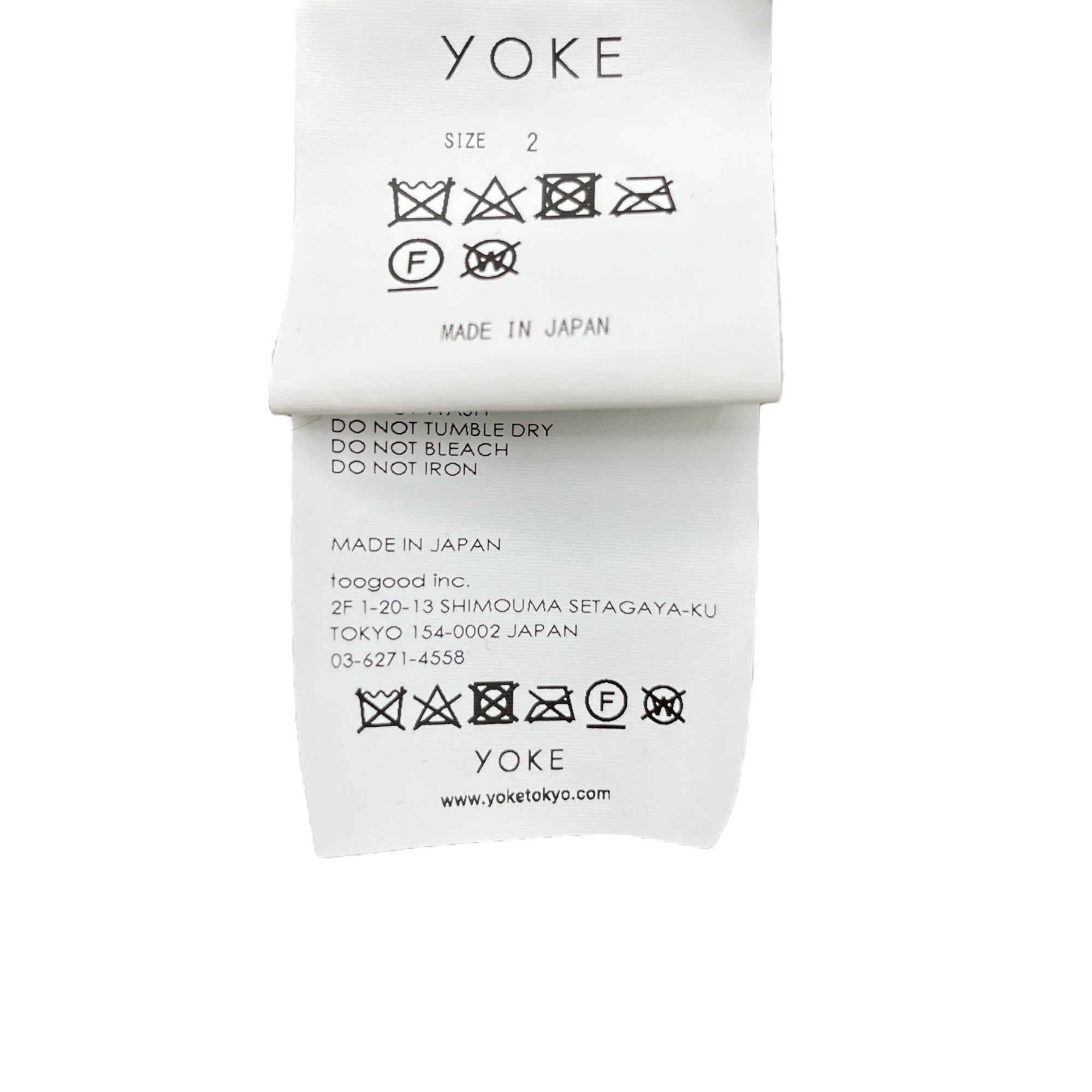 YOKE(ヨーク) 23SS GRADATION JACQUARD CARDIGAN グラデーション ジャガード カーディガン YK23SS0492S-WM 2(M程度) グレー ニット アルパカ 別注