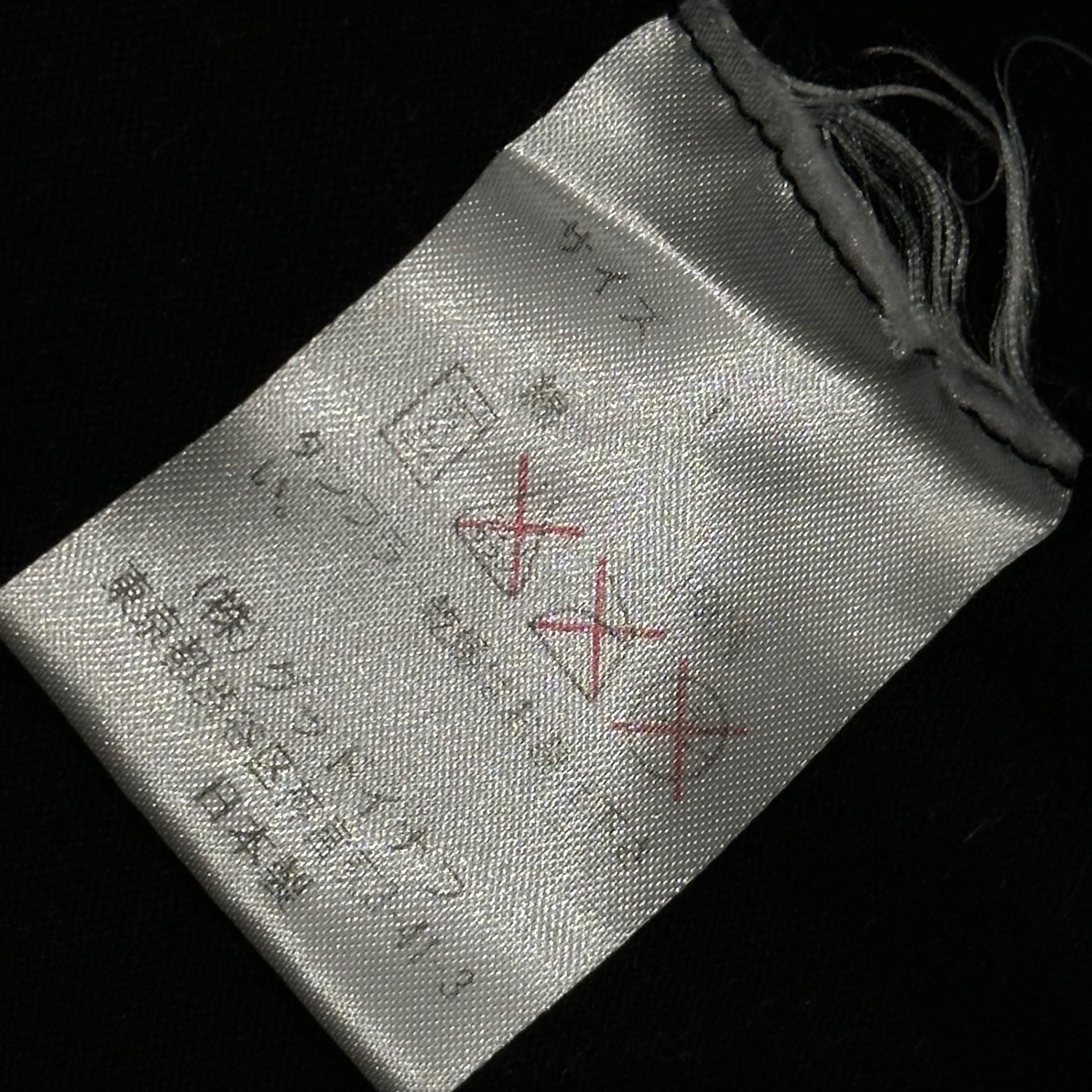 GOODENOUGH(グッドイナフ) 2015's Felt Logo S/S T-Shirt フェルト ロゴ 半袖 Tシャツ L ブラック×ホワイト