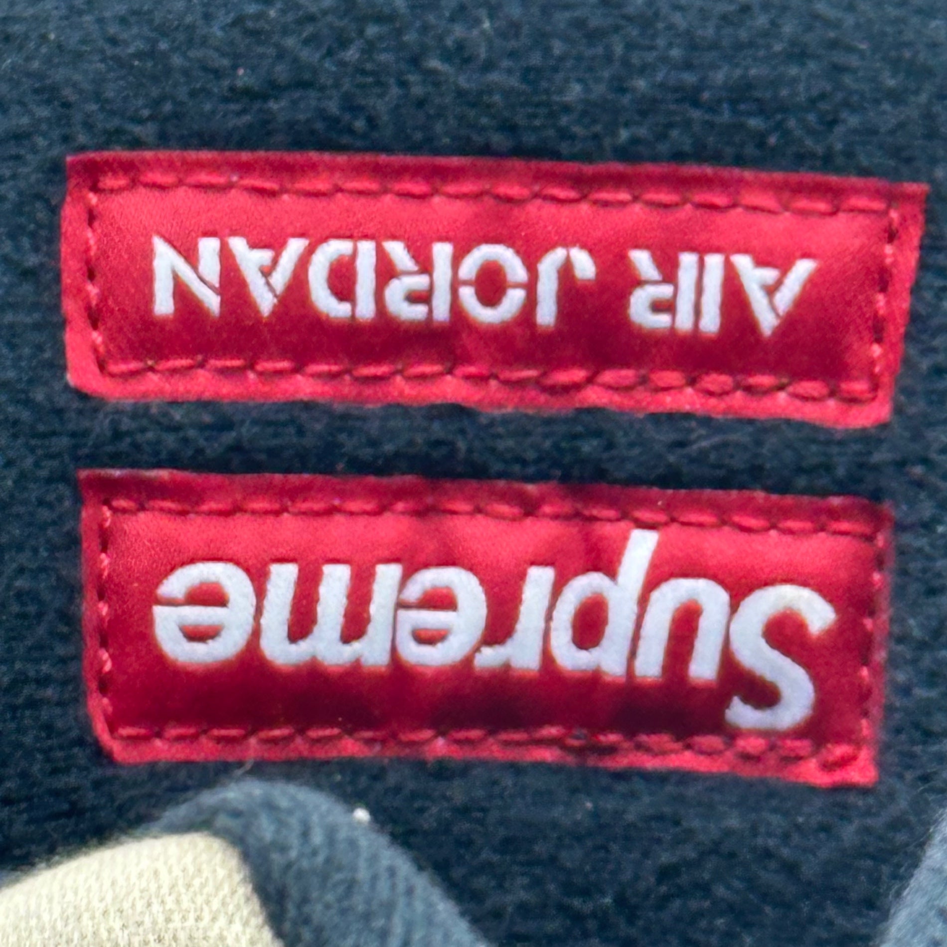 NIKE×SUPREME(ナイキ×シュプリーム) Air Jordan 5 Retro "Desert Camo" エア ジョーダン 5 デザートカモ 824371-201 27cm ベージュ スニーカー コラボ