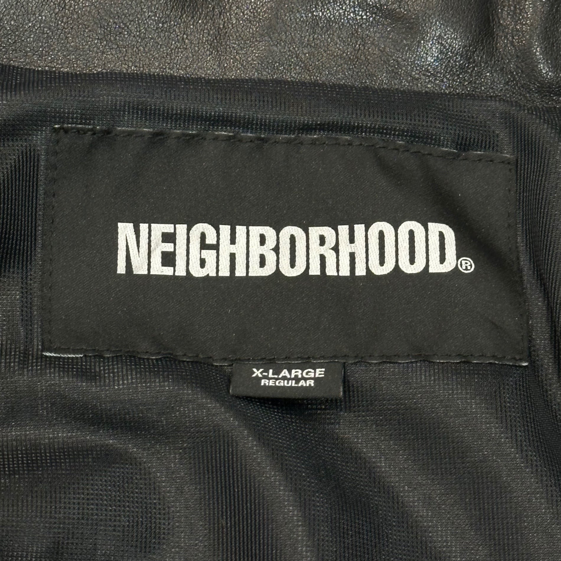 NEIGHBORHOOD(ネイバーフッド) 26SS LEATHER TYPE-2 JACKET レザー タイプ2 ジャケット 261SZNH-JKM02 XL ブラック 3/21発売、完売商品