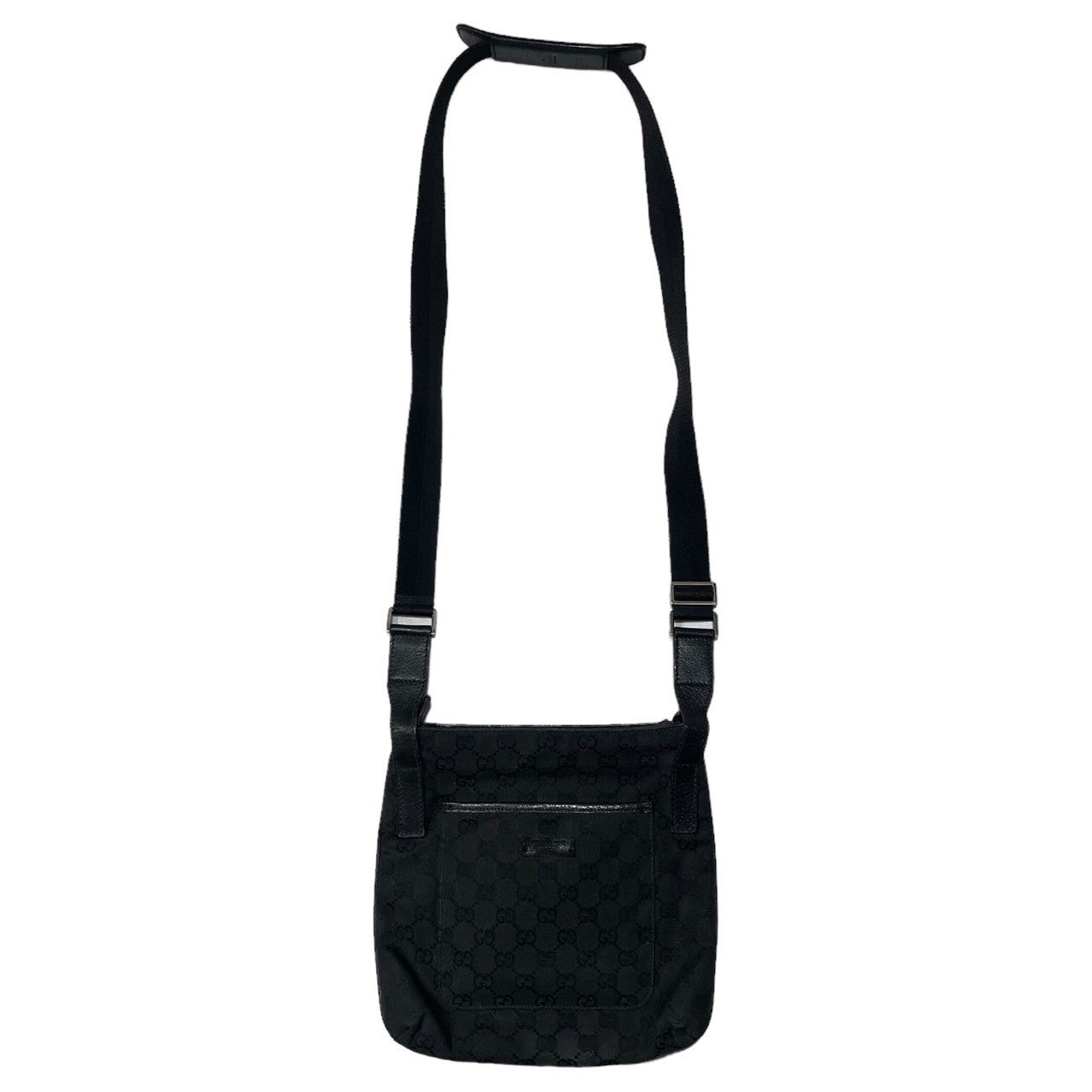 GUCCI(グッチ) GG スプリーム キャンパス ショルダーバッグ 122793-467891 ブラック