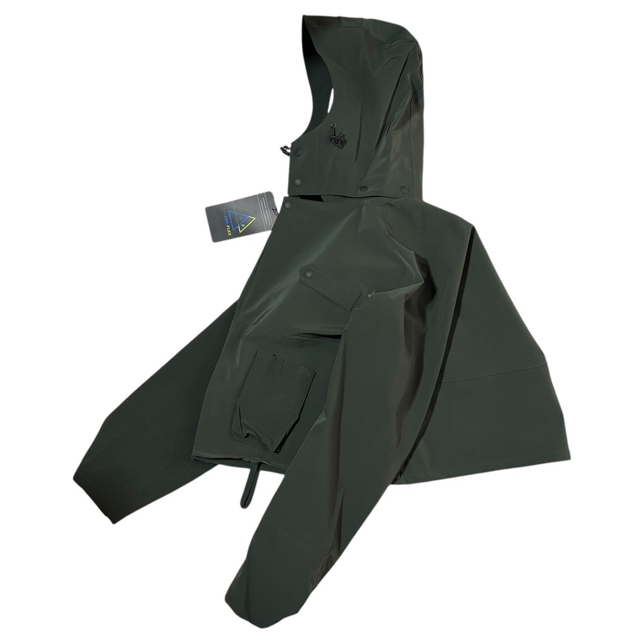 South2 West8 S2W8(サウス2ウエスト8) RIVER WALKER STRETCH FISHING JACKET リバーウォーカー ストレッチ フィッシング ジャケット L グリーン マウンテンパーカー