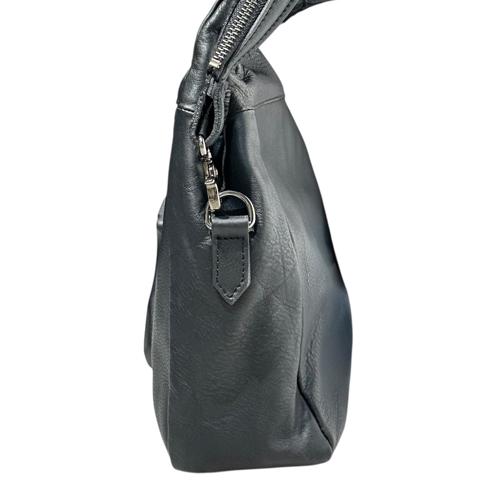 VLIEGER & VANDAM(フリーガーアンドファンダム) Pistol Embossed Leather Tote Bag ピストル 型押し レザー トート バッグ ブラック