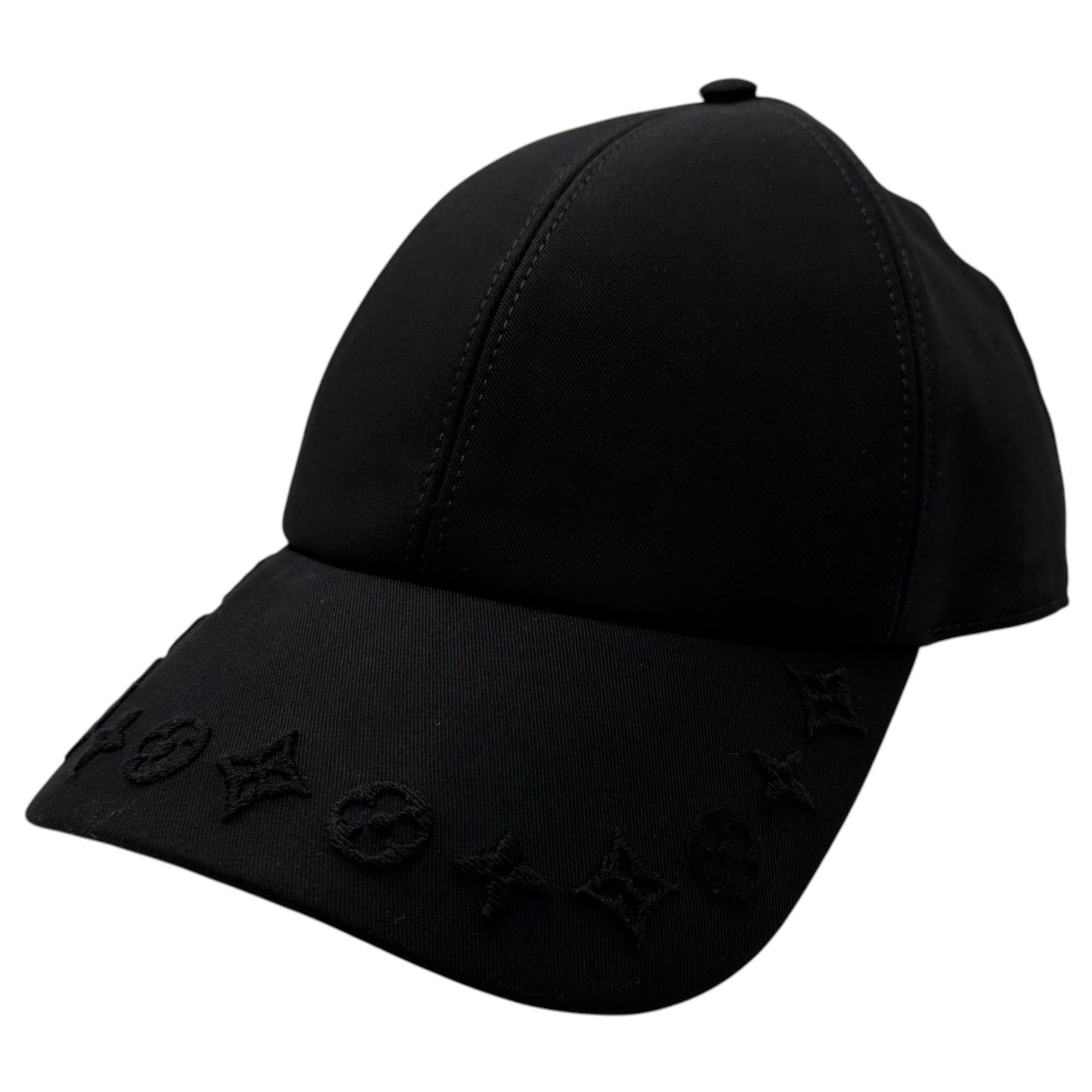 LOUIS VUITTON(ルイヴィトン) Cap LV Fiigramme キャップ LV フィリグラム モノグラム M7293L ブラック AL1254 LVジャパンタグ