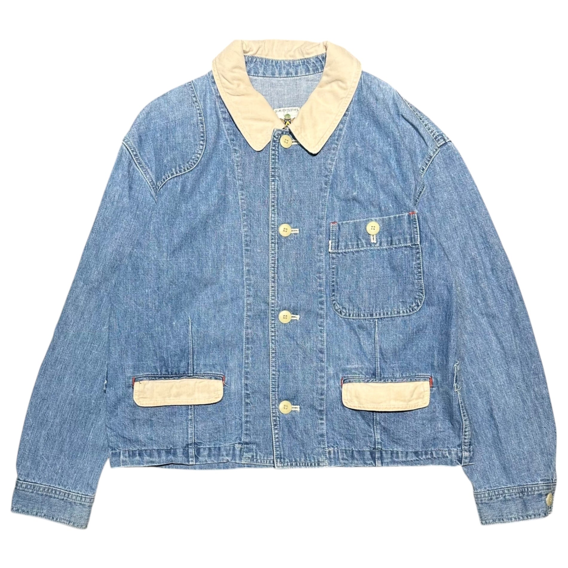 PEYTON PLACE FOR MEN(ペイトンプレイスフォーメン) OLD DENIM JACKET オールド デニム ジャケット ライトインディゴ