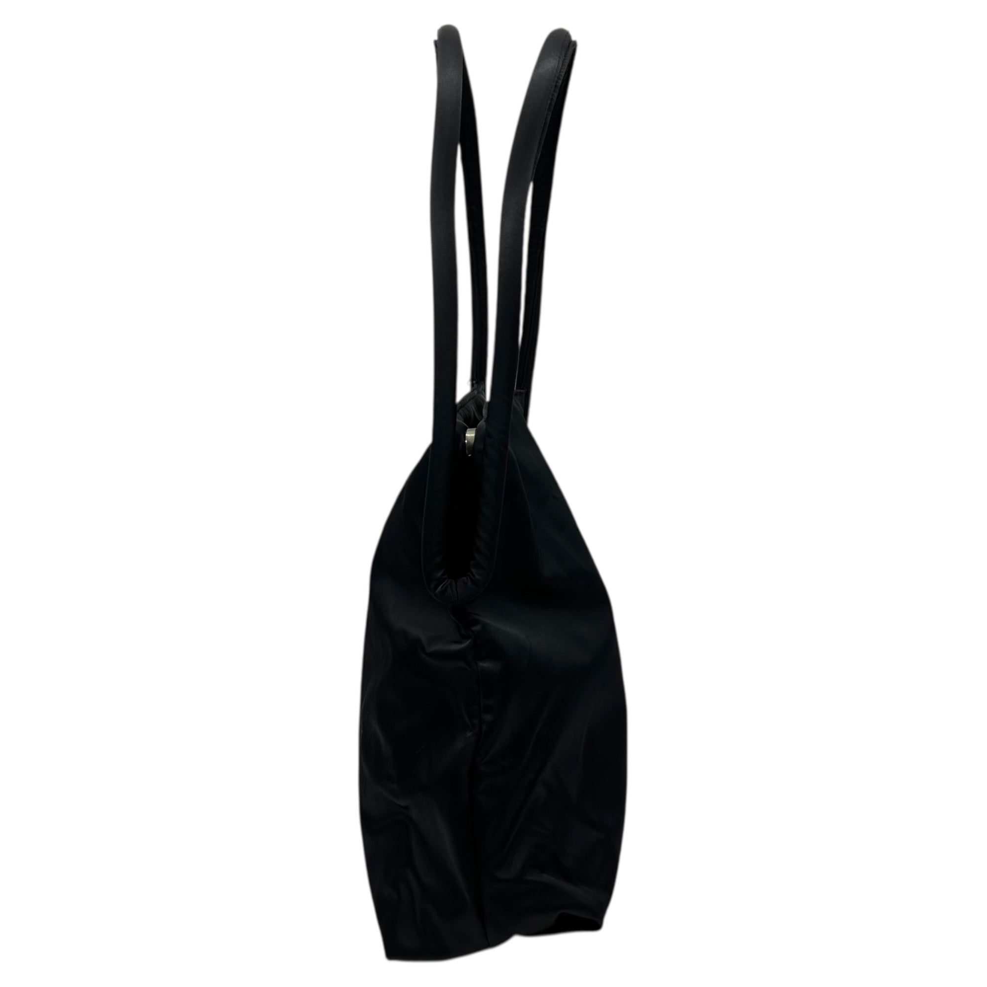 YOHJI YAMAMOTO+NOIR(ヨウジヤマモトプリュスノアール) Nylon Looping Bag ナイロン ルーピング バッグ ブラック ハンド ワンショルダー 肩掛け トート