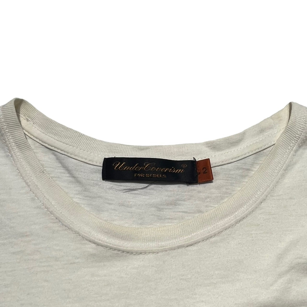 UNDERCOVERISM(アンダーカバイズム) 06AW GURUGURU期 BUT BEAUTIFUL5 T-SHIRT グルグル バットビューティフル Tシャツ 2(M) ホワイト