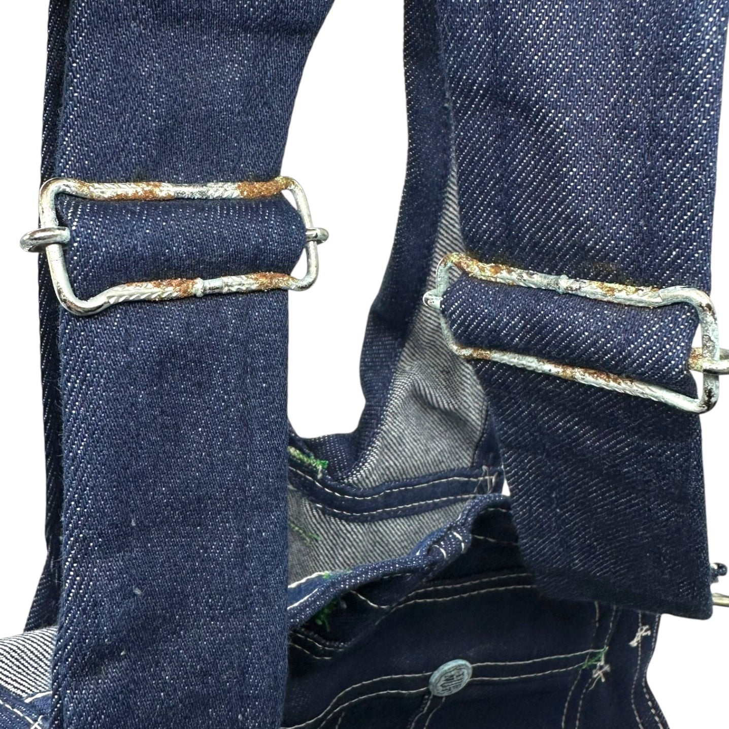 TUFNUT(タフナット) 50's~60's Vintage denim overalls ヴィンテージ デニム オーバーオール 1008.41 W32 L33 インディゴ 50年代~60年代 デッドストック