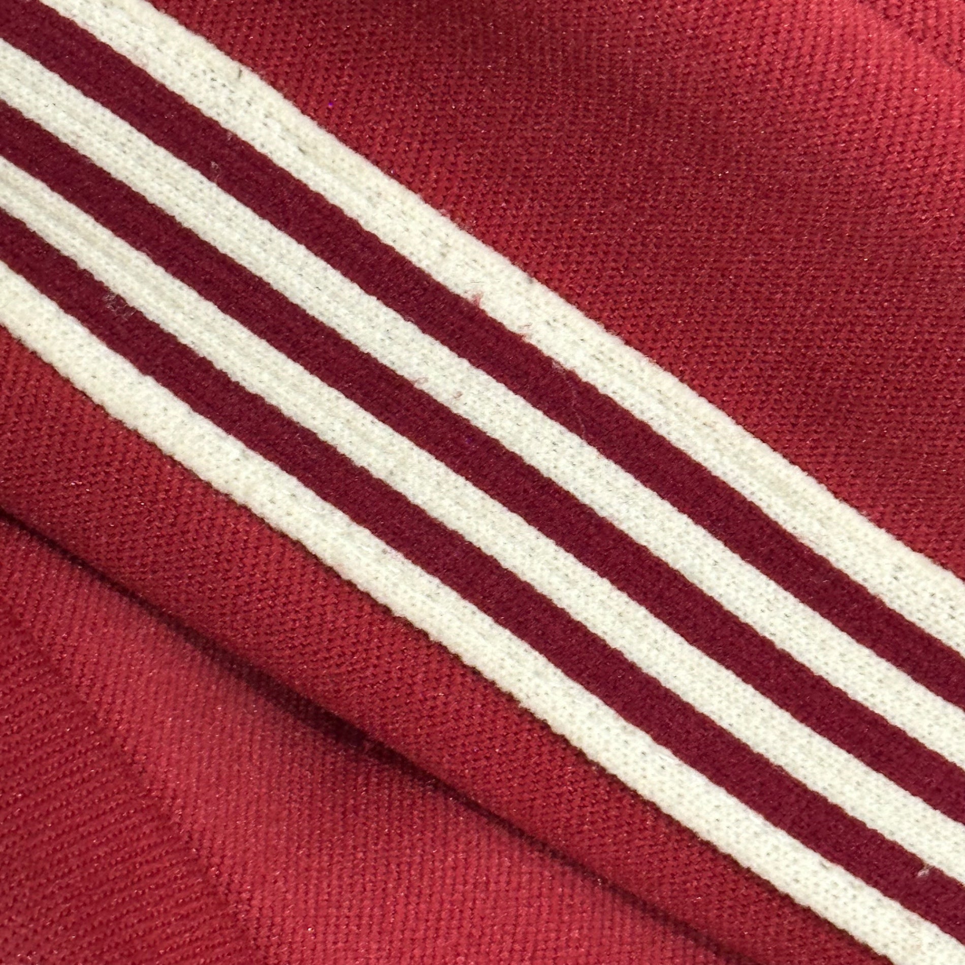 robe de chambre COMME des GARCONS(ローブドシャンブルコムデギャルソン) 2000AW Side Logo Side Stripe Track Pants サイドロゴ サイドライン トラック パンツ RT-10041 M ワインレッド×ホワイト AD2000 男性着用可能