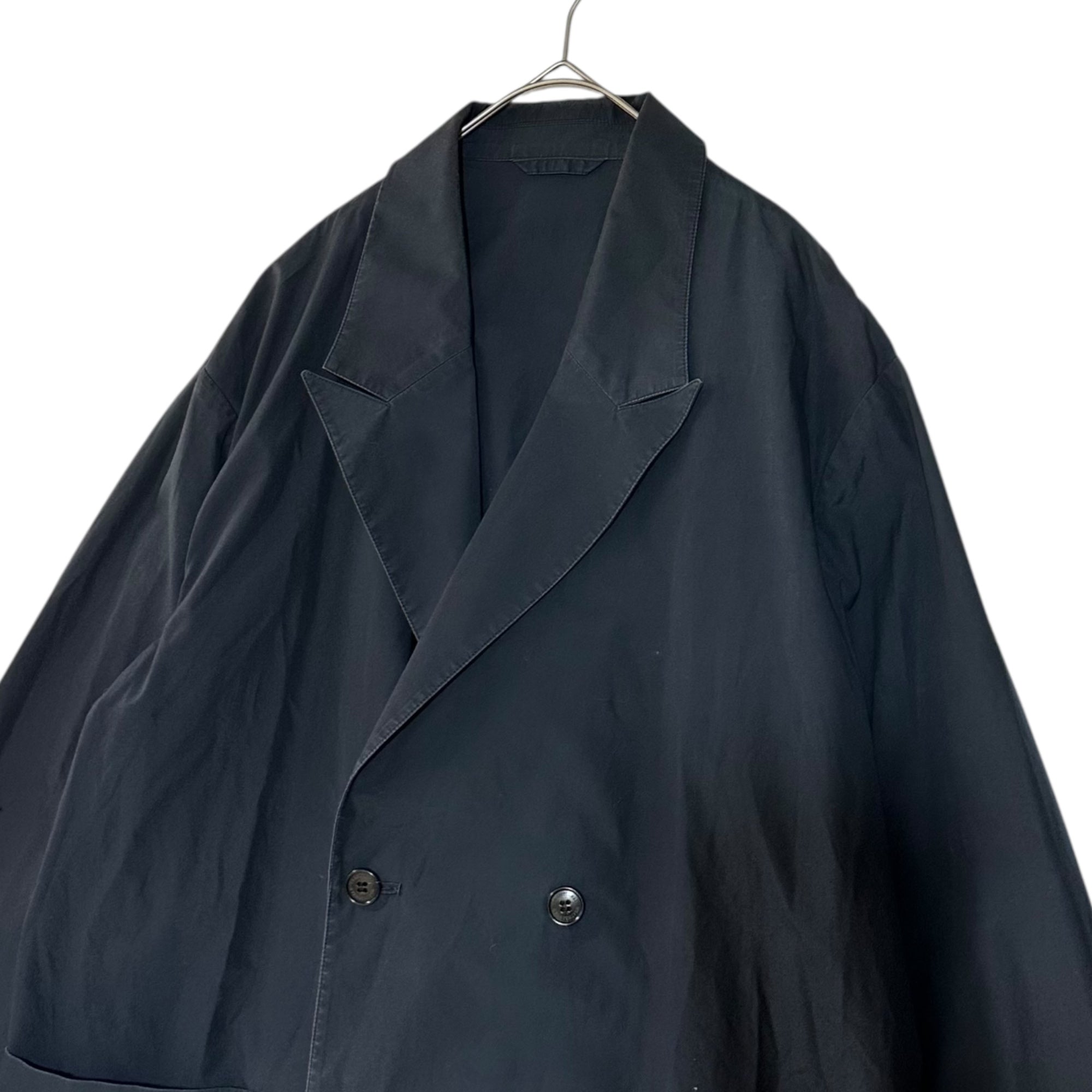 Traditional Weatherwear(トラディショナルウェザーウェア) Double-Breasted Cotton Tailored Jacket ダブル ブレスト コットン テーラード ジャケット L ネイビー