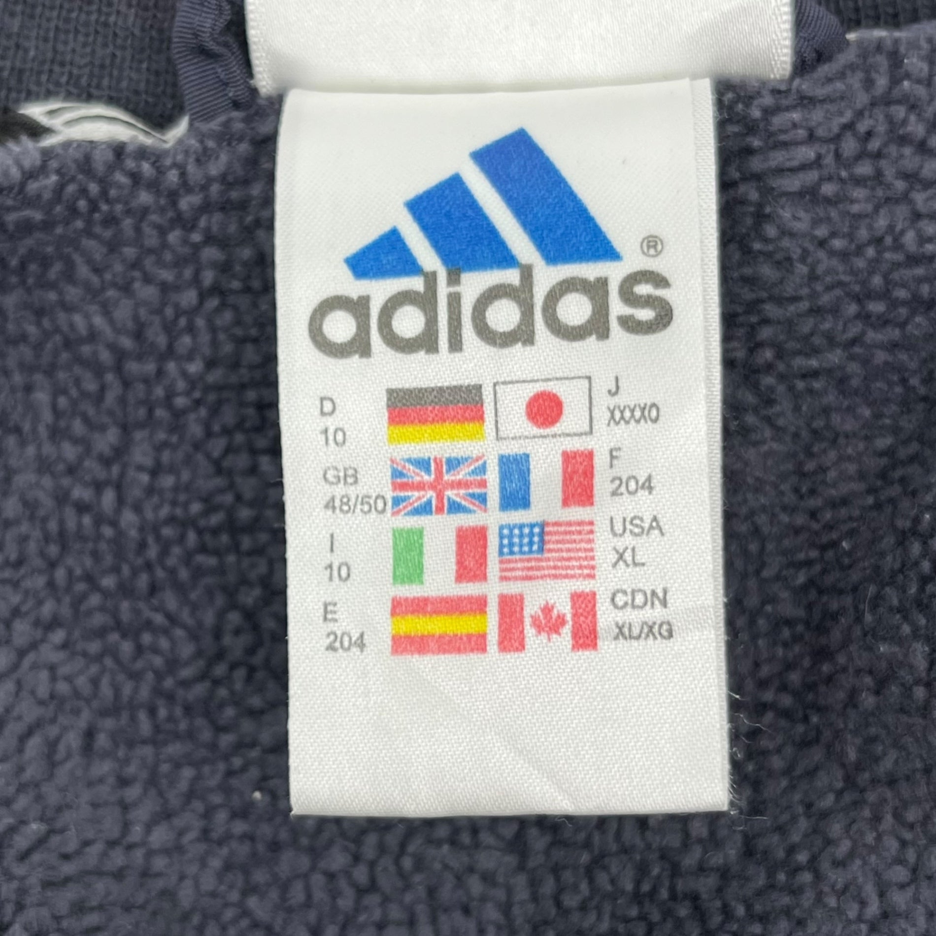 adidas(アディダス) 00's sleeve line nylon anorak pullover jacket 00's 袖ライン ナイロン アノラック プルオーバー ジャケット XXXXO ブラック×グレー