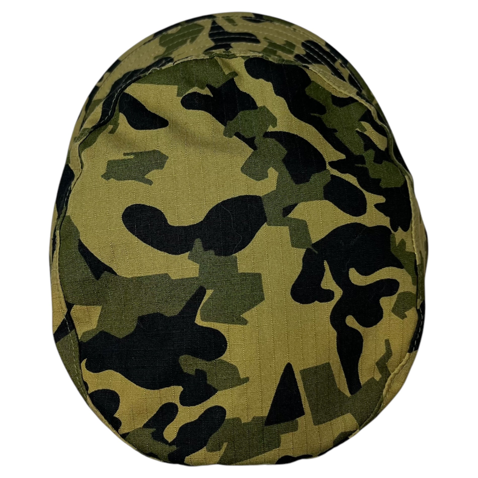 A BATHING APE(アベイシングエイプ) 90's Early camouflage work cap 初期 カモフラ ワークキャップ 90年代 M カーキ