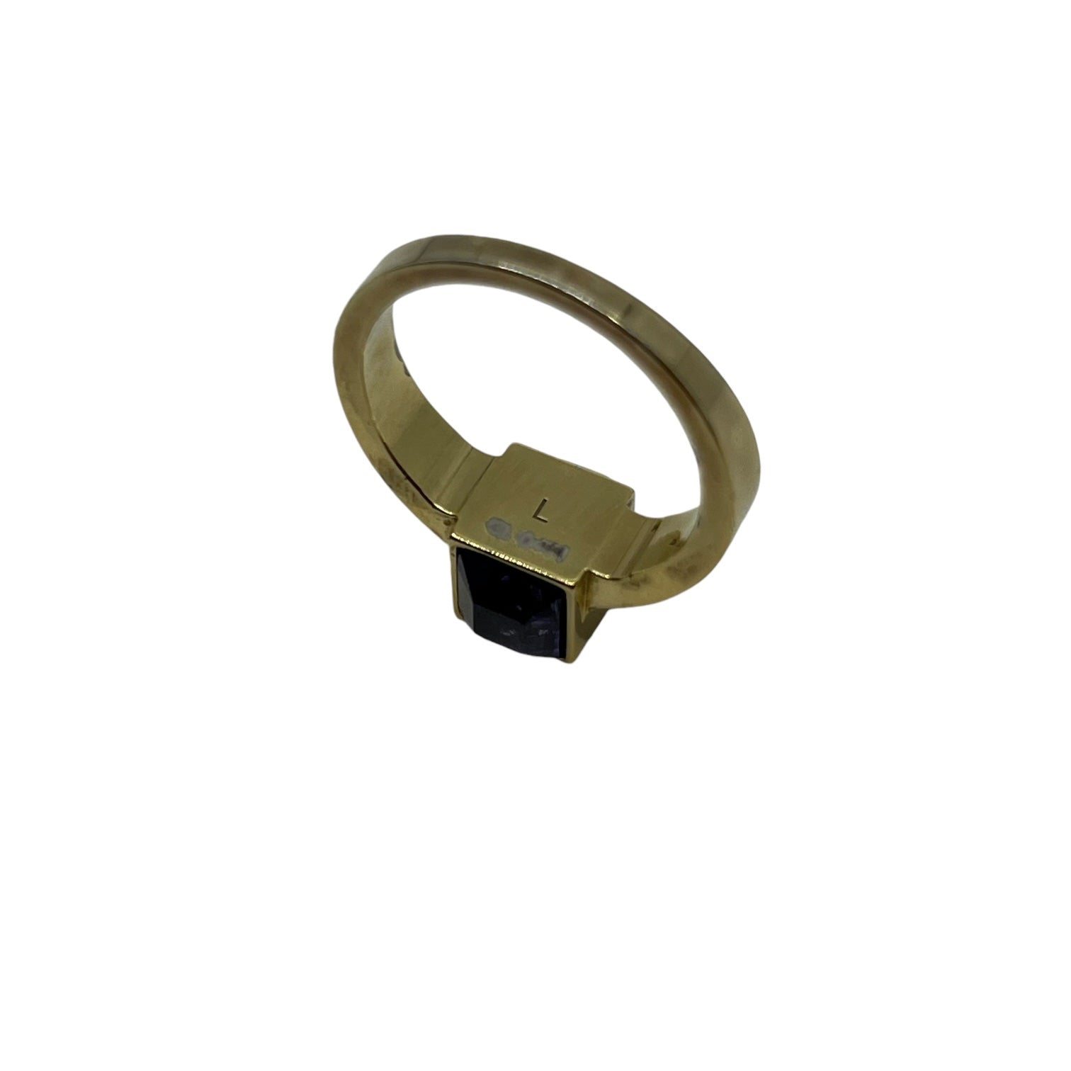 LOUIS VUITTON(ルイヴィトン) コリエ ギャンブル バーグ リング M65099 L 12.5号 ゴールド×パープル 指輪