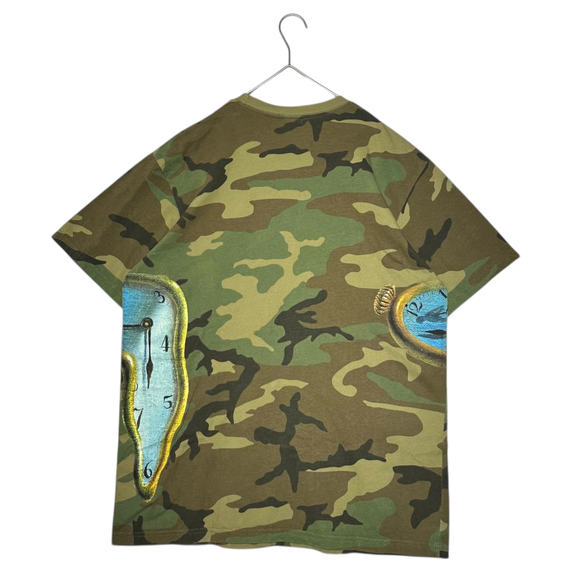 SUPREME(シュプリーム) 19SS Salvador Dali The Persistence of Memory Tee サルバドール ダリ Tシャツ L カーキ カモ 時計