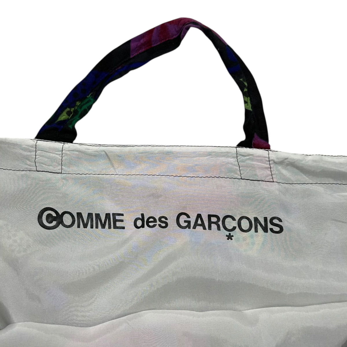 COMME des GARCONS(コムデギャルソン) Aoyama Original Flower Tote Bag 青山限定 フラワー トート バッグ KK312010 ブラック×ピンク