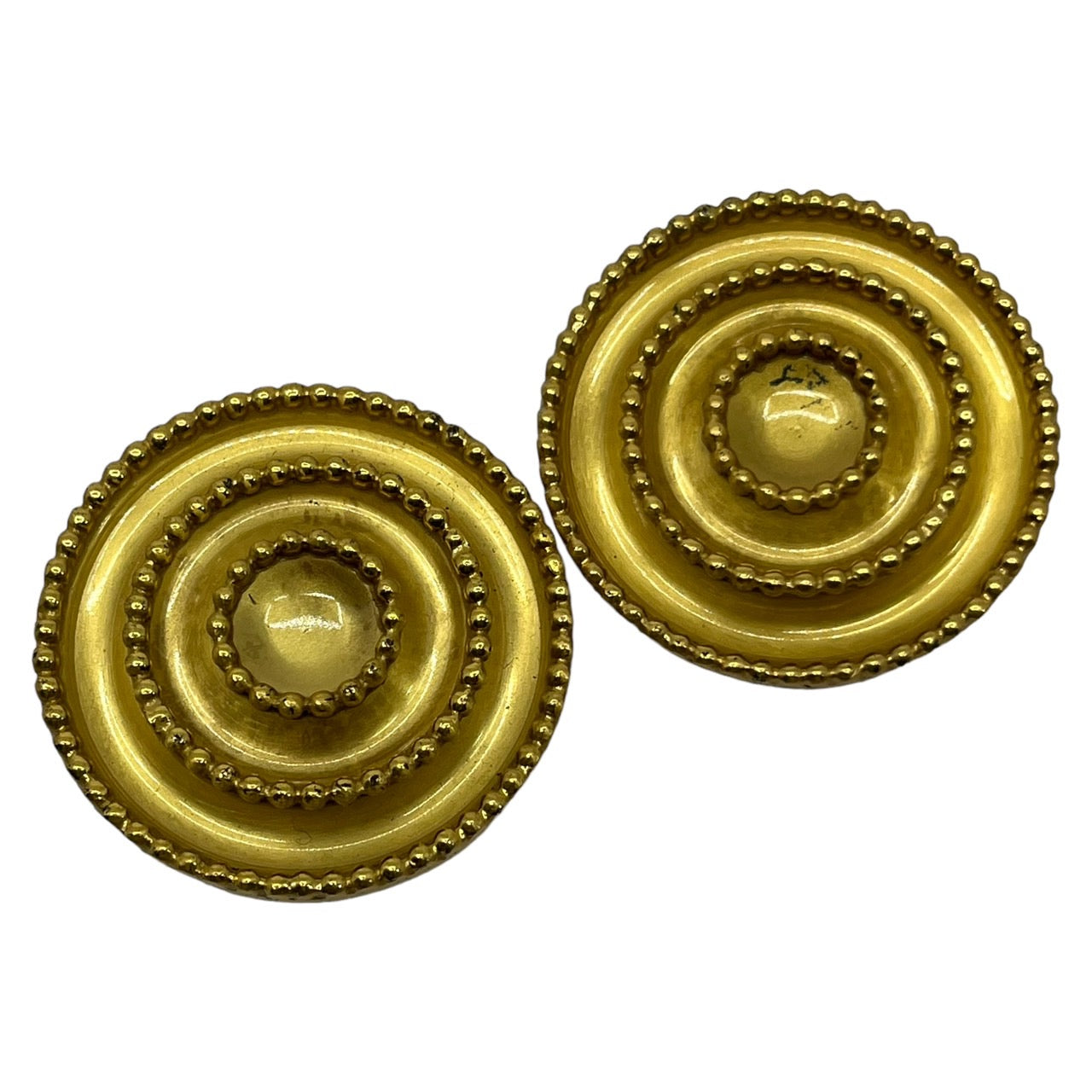 LOEWE(ロエベ) vintage circle gold earrings/ヴィンテージサークル 