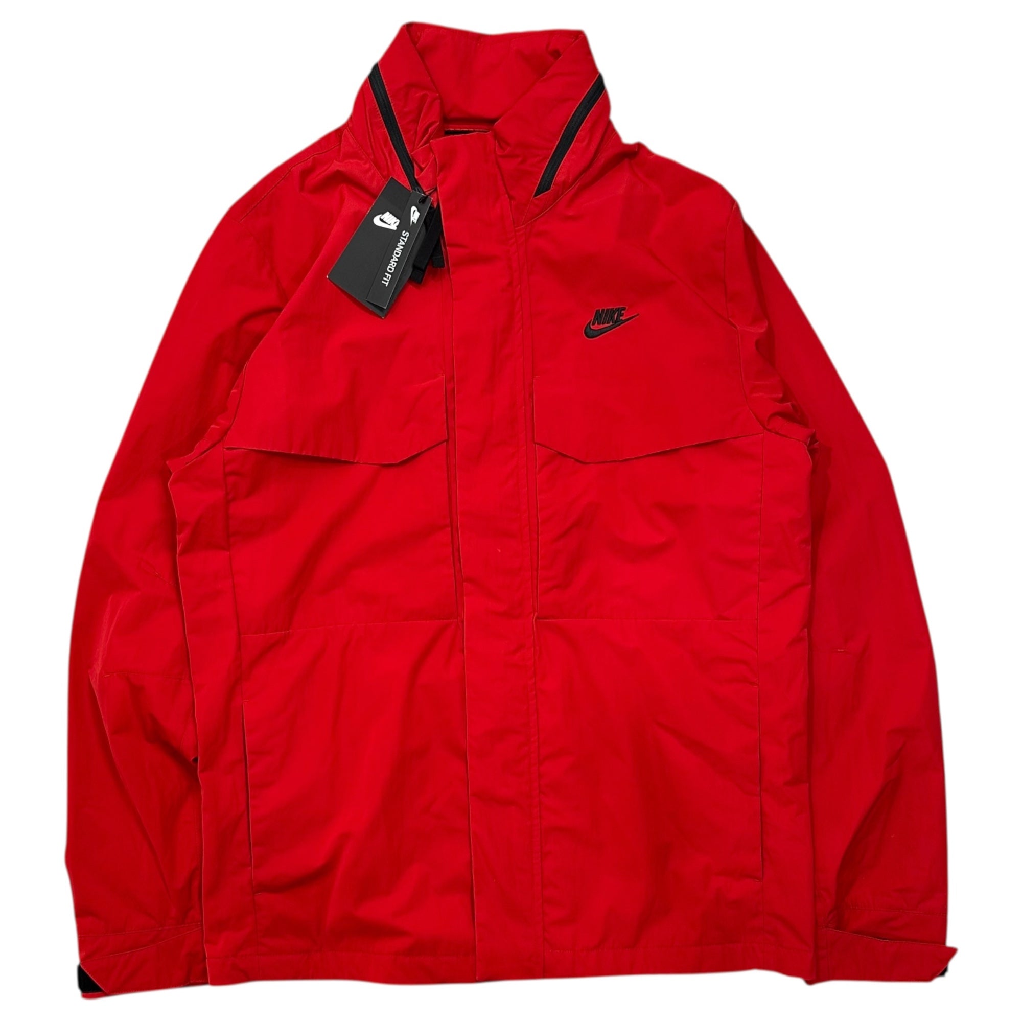 NIKE(ナイキ) NSW PE LND FIELD HOODY JACKET フィールド フーディ ジャケット sp210611eag M レッド