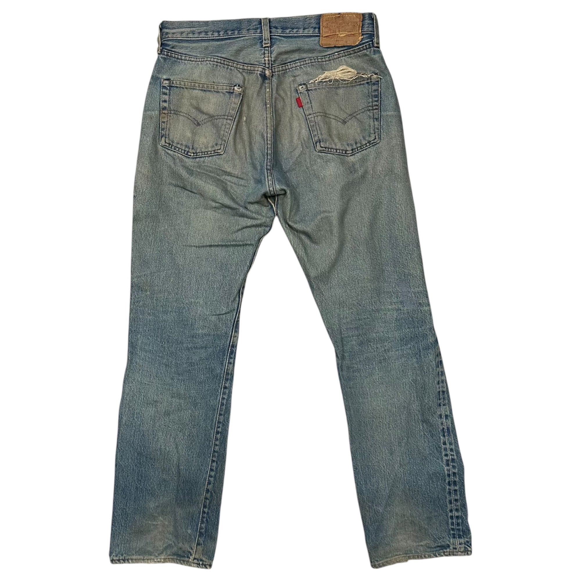 Levi's(リーバイス) 1982's 501 Redline Vintage Denim pants 赤耳 ヴィンテージ デニム パンツ 表記消(実寸約W31) インディゴ 80年代 80's セルビッチ ヴィンテージ