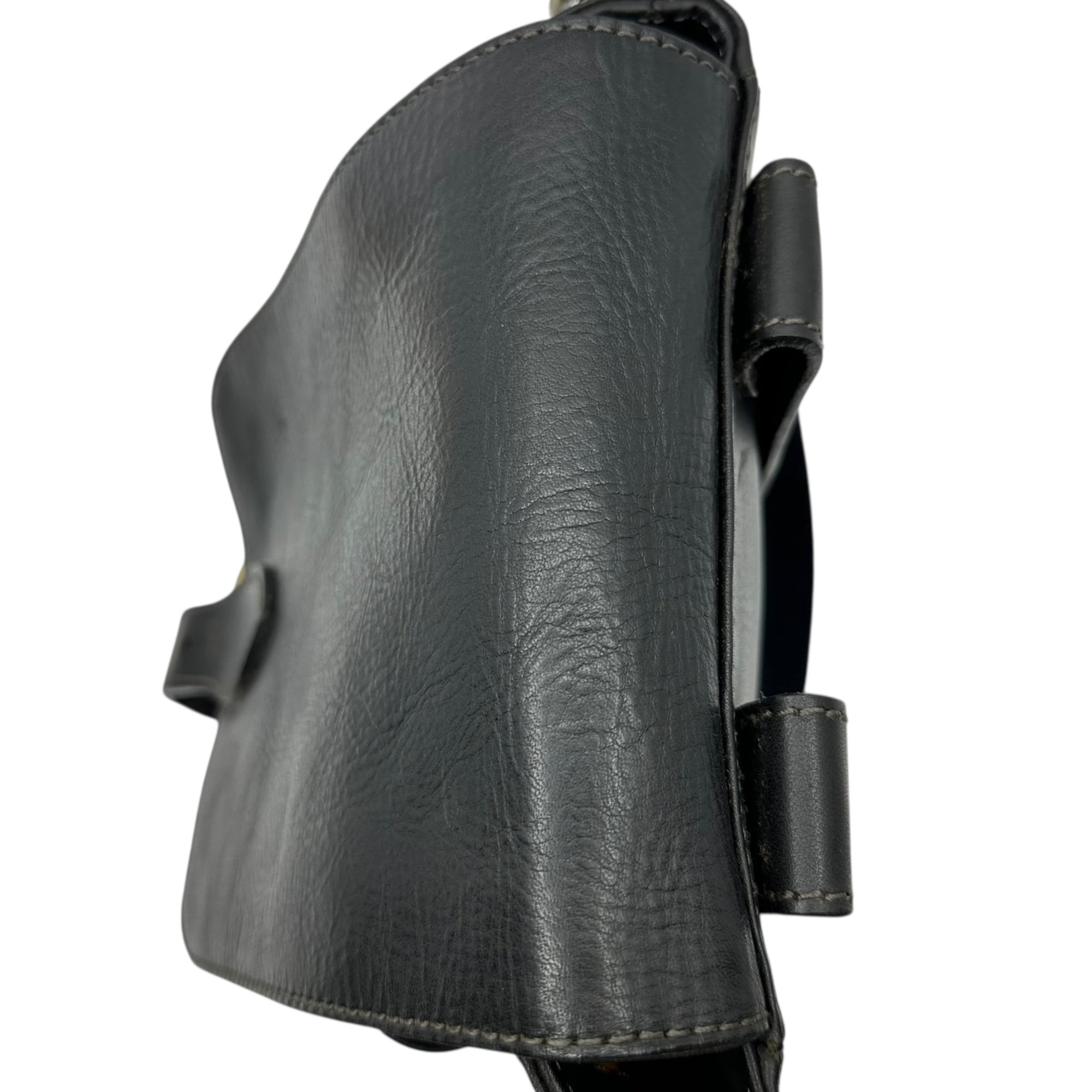 SOMES SADDLE(ソメスサドル) Leather Shoulder Bag レザー ショルダー バッグ ブラック 本革