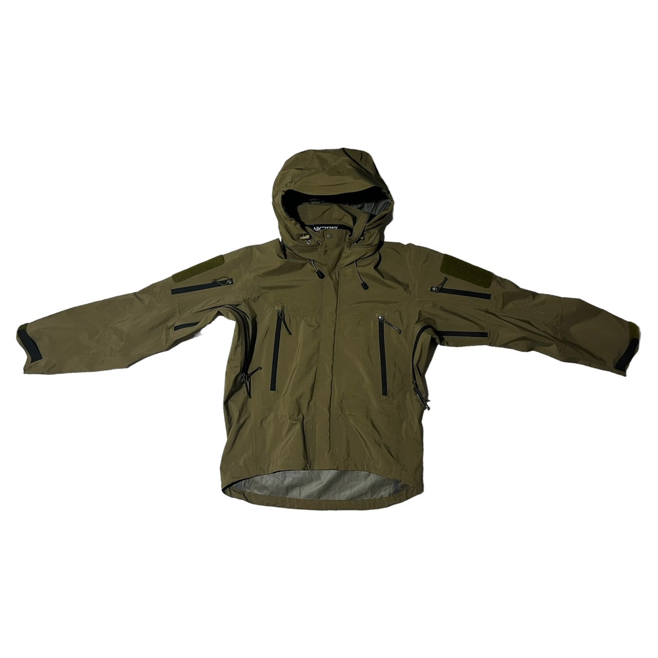 ARC'TERYX LEAF(アークテリクスリーフ) 00's GORE-TEX Alpha jacket GEN1 アルファ ジャケット マウンテンパーカー 3161 S カーキ 軍用規格 ミリタリー カナダ製