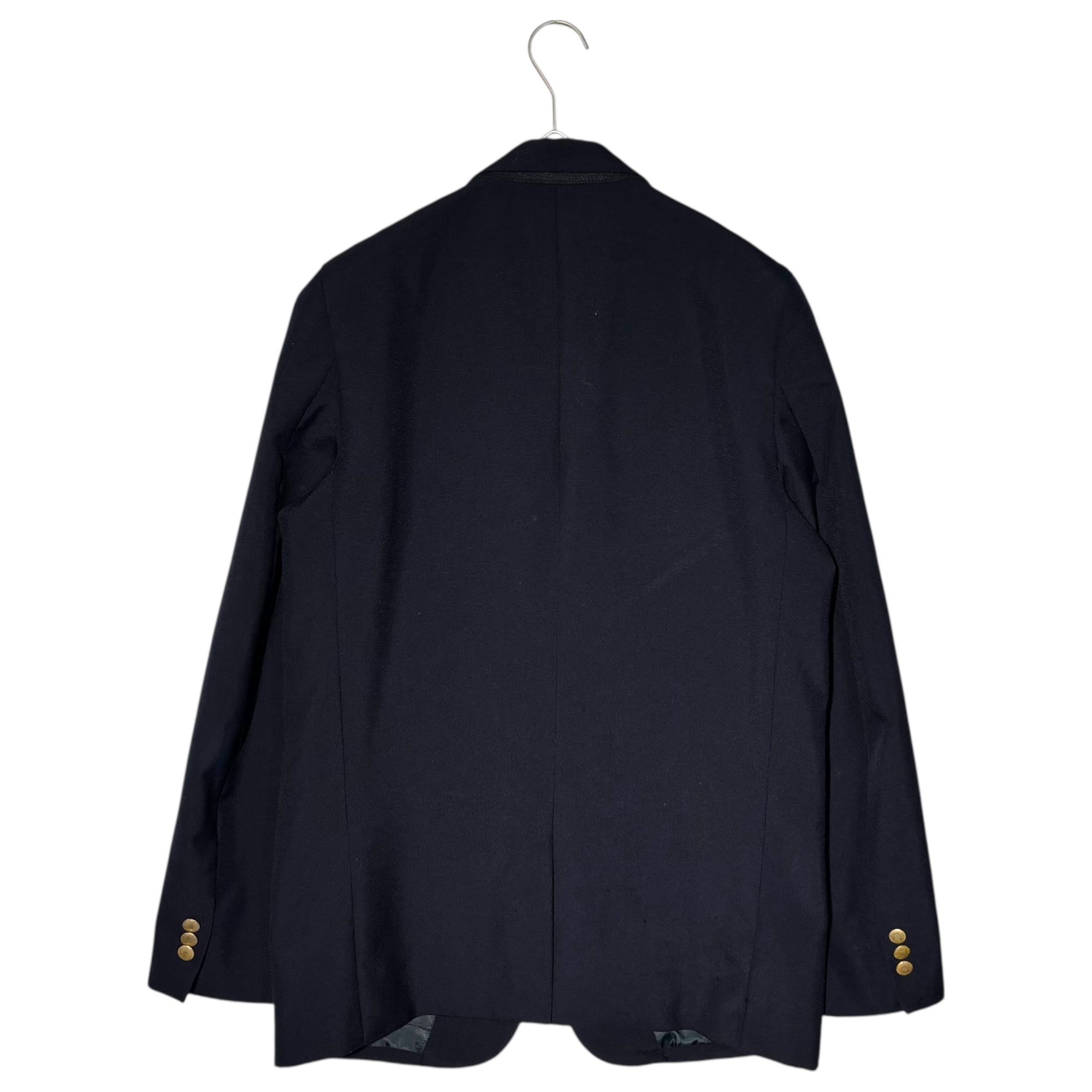 LANDS' END(ランズエンド) Metal Button Navy Collar Blazer メタルボタン ネイビー ブレザー 紺ブレ ジャケット 170~176cm程度 ネイビー 18AW