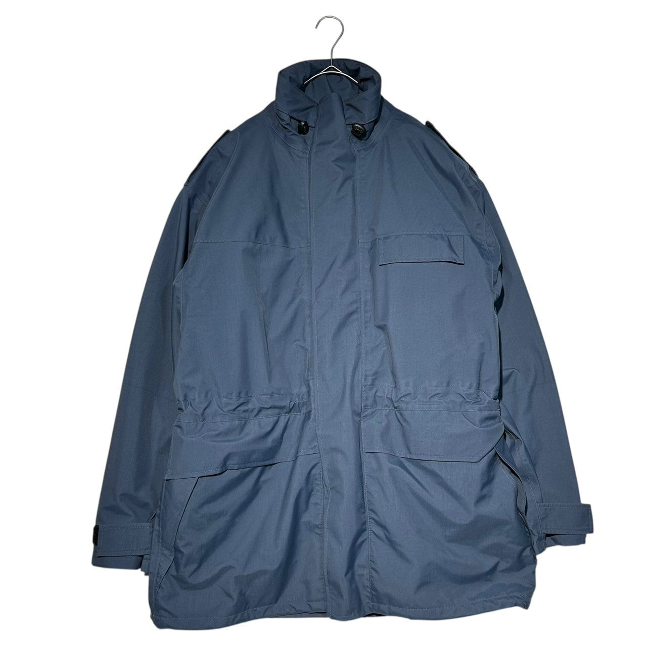 BRITISH MILITARY(イギリス軍) ROYAL AIR FORCE WET WEATHER JACKET キルティング ライナー付き ナイロン ジャケット 8415-99-212-5088 180/110 ネイビー ミリタリー シェル