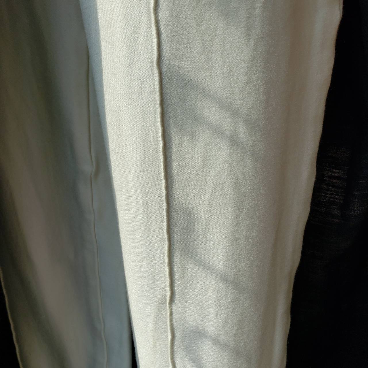 Euro Vintage(ヨーロッパヴィンテージ) Tabi_コットンジャージーパンツ 40(Mサイズ程度) ホワイト