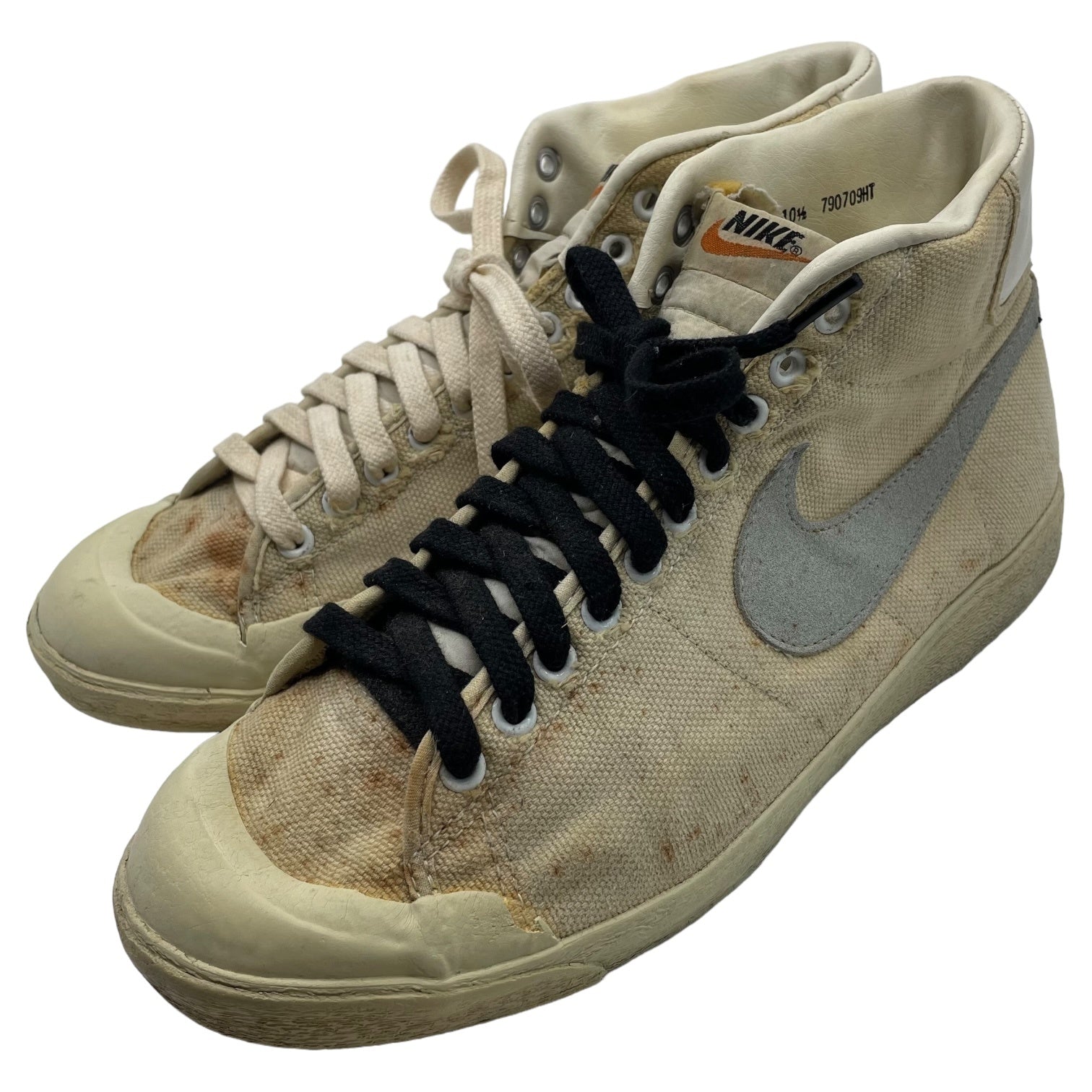 NIKE(ナイキ) 70's BLAZER CANVAS ORIGINAL ブレザー キャンバス オリジナル ヴィンテージ ハイカット スニーカー 790709HT SIZE 10 1/2(28.5cm程度) オフホワイト