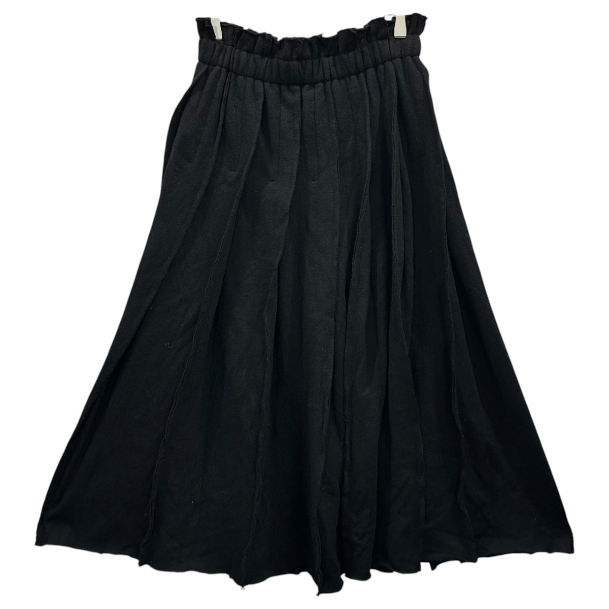 COMME des GARCONS(コムデギャルソン) 2002AW Angora-Blend Wool Pleated Skirt アンゴラ混 ウール プリーツ スカート GG-S014 S ブラック AD2002