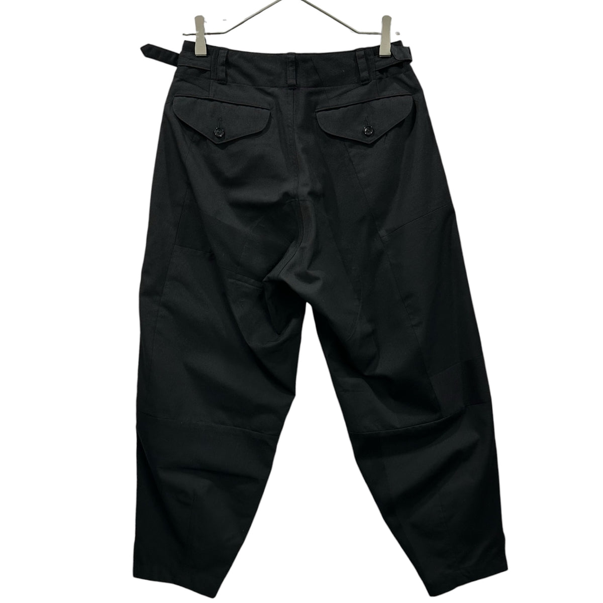 COMME des GARCONS(コムデギャルソン) 2003AW Wool Gabardine Patchwork Tapered Pants ウール ギャバジン パッチワーク テーパード パンツ GK-P005 S ブラック AD2003 アーカイブ