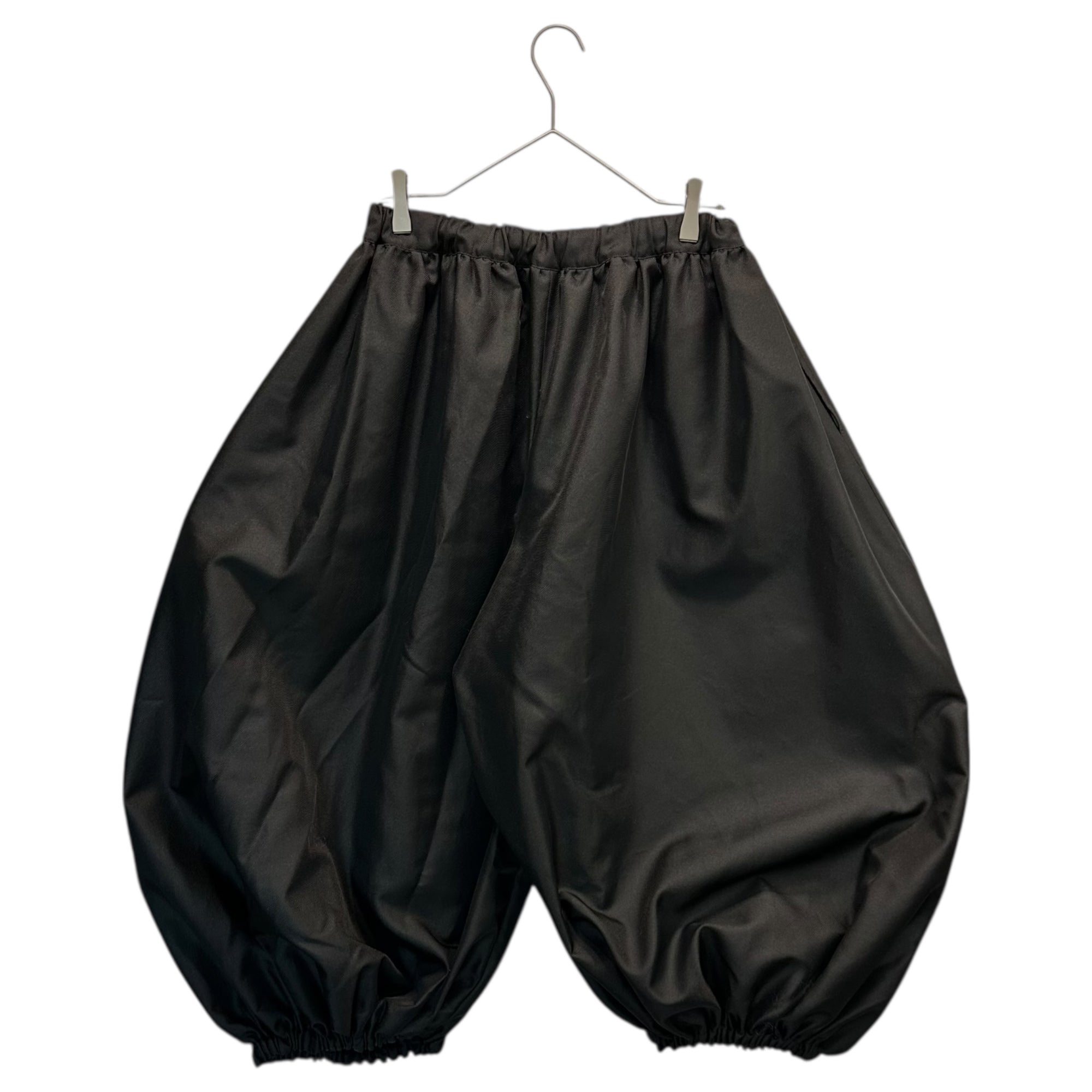 COMME des GARCONS COMME des GARCONS(コムデギャルソンコムデギャルソン) 25SS Estelle Balloon Pants エステル バルーン パンツ RO-P006 S ブラック AD2024 男性着用可能