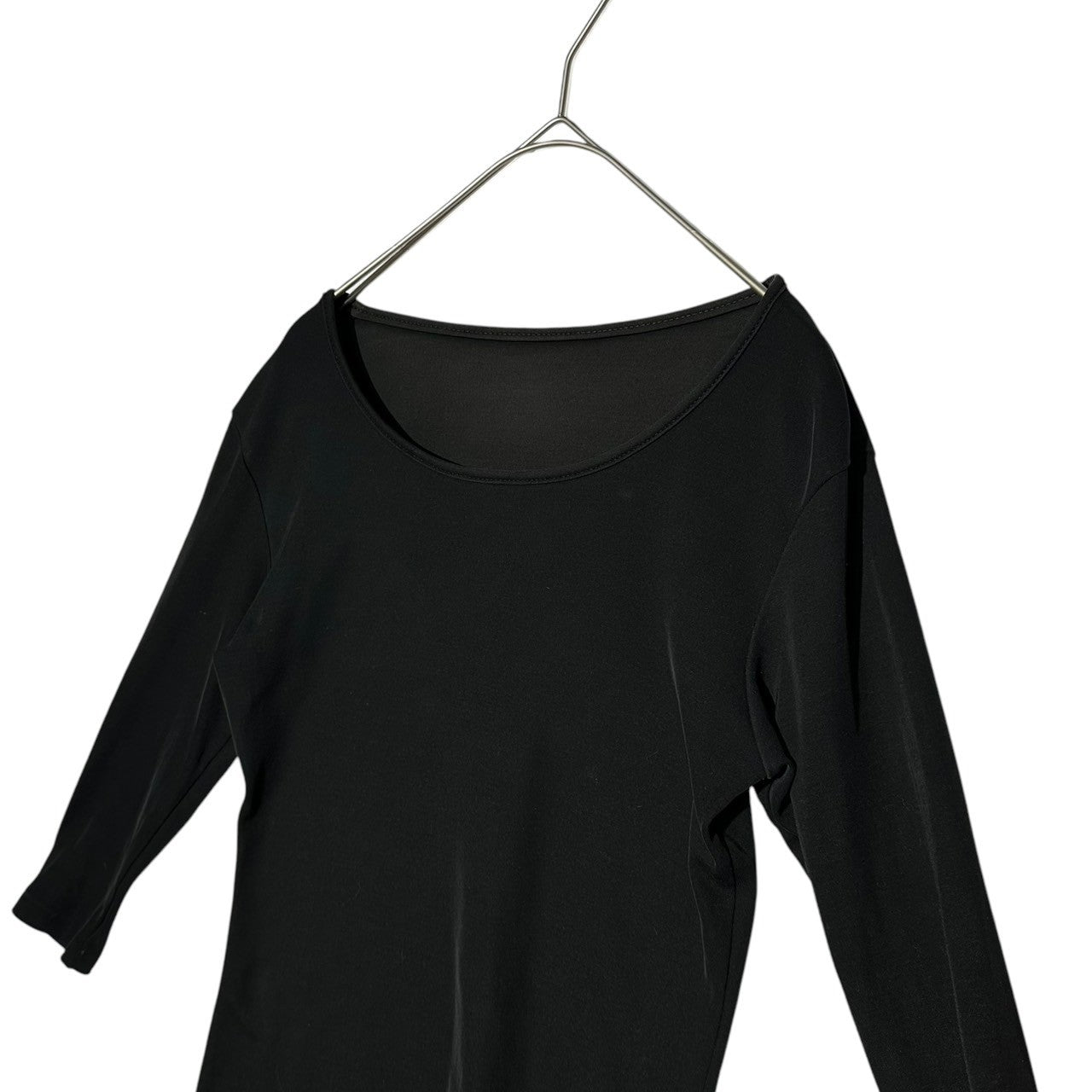 YOHJI YAMAMOTO(ヨウジヤマモト) Basic Crew Neck Innerwear Cut and Sewn ベーシック クルーネック インナー カットソー 3(M~L程度) ブラック