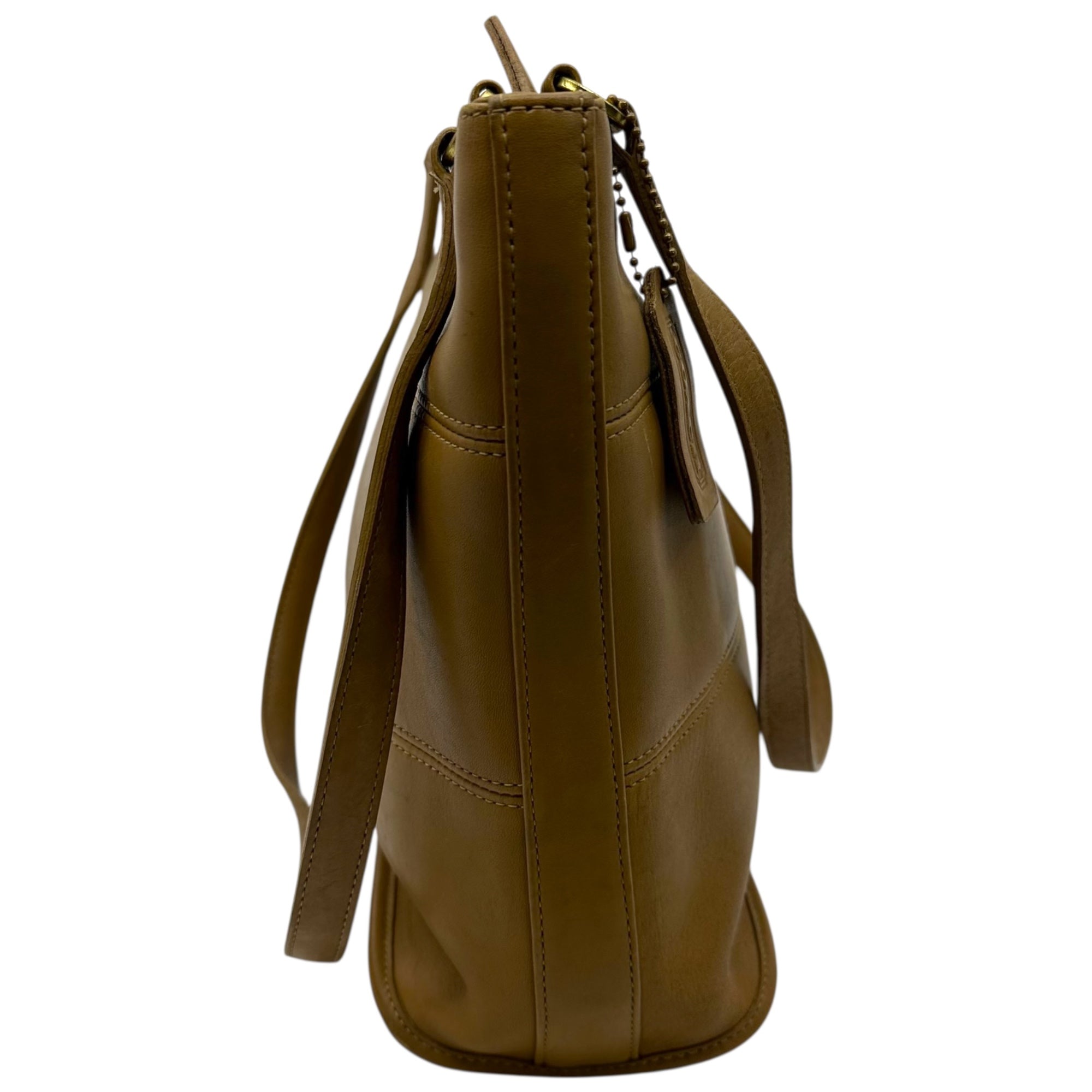 OLD COACH(オールドコーチ) Old leather tote bag オールド レザー トート バッグ ブラウン