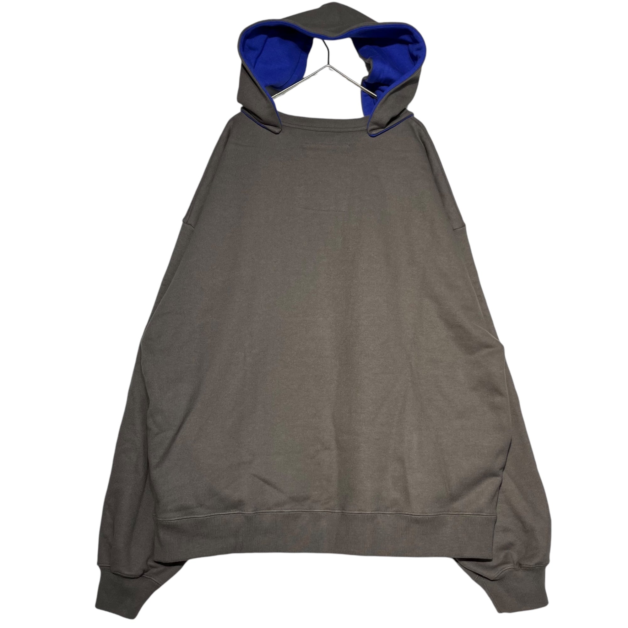 SSZ(エスエスズィー) 23AW 代走 HOODIE 貫通フード スウェット プルオーバー パーカー 11-13-0473-458 M チャコールグレー