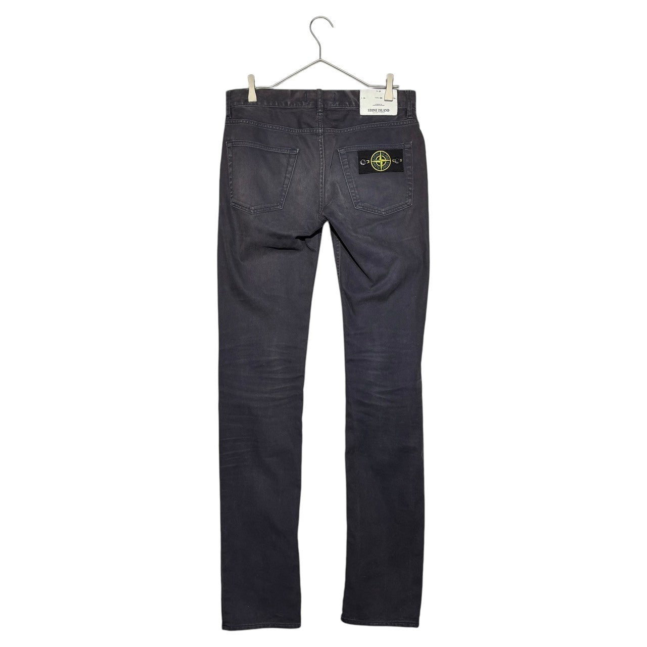STONE ISLAND(ストーンアイランド) 14AW Hip Patch Slim Skinny Pants ヒップ パッチ スリム スキニー パンツ 6115J2Z14 W29 ネイビー