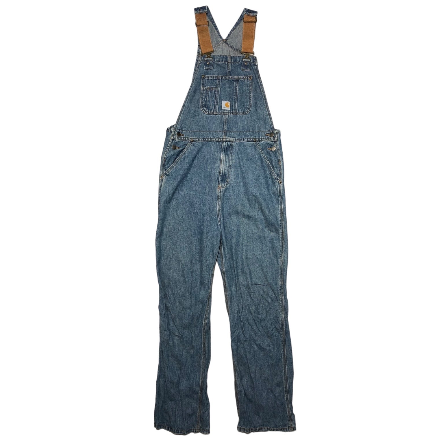 carhartt(カーハート) denim overall デニム オーバーオール つなぎ 16(メンズL程度) インディゴ