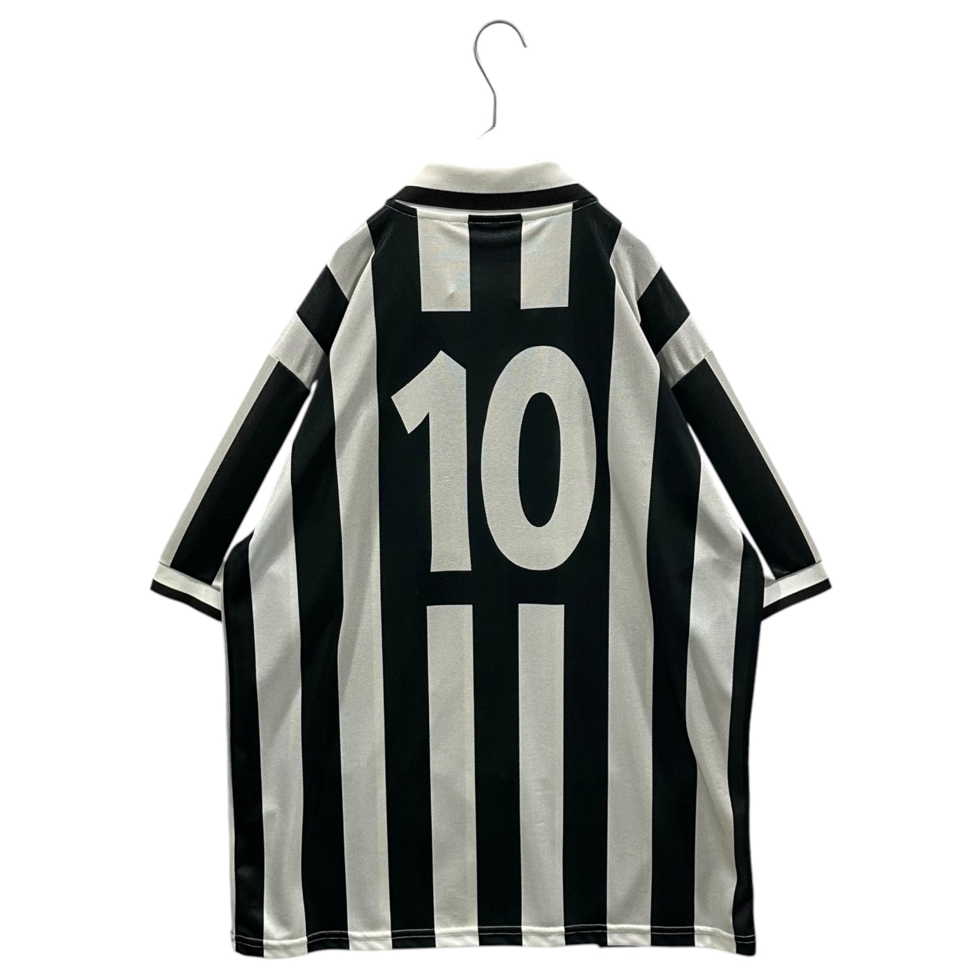 kappa(カッパ) 1994–95 Reissue Juventus Match Shirt – Roberto Baggio 1994-95年の復刻 ユベントス ゲームシャツ ロベルトバッジョ XL ブラック×ホワイト