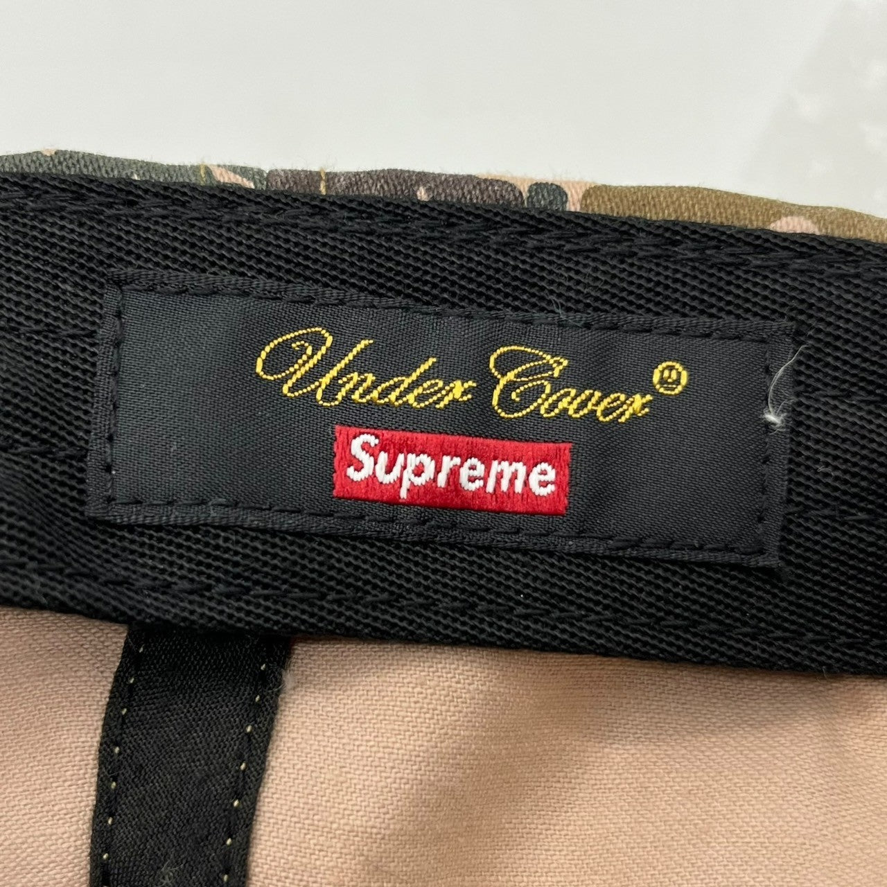 supreme×Undercover(シュプリーム×アンダーカバー) 23SS studded 6-panel cap スタッズ 6パネル キャップ camo カモ カーキ