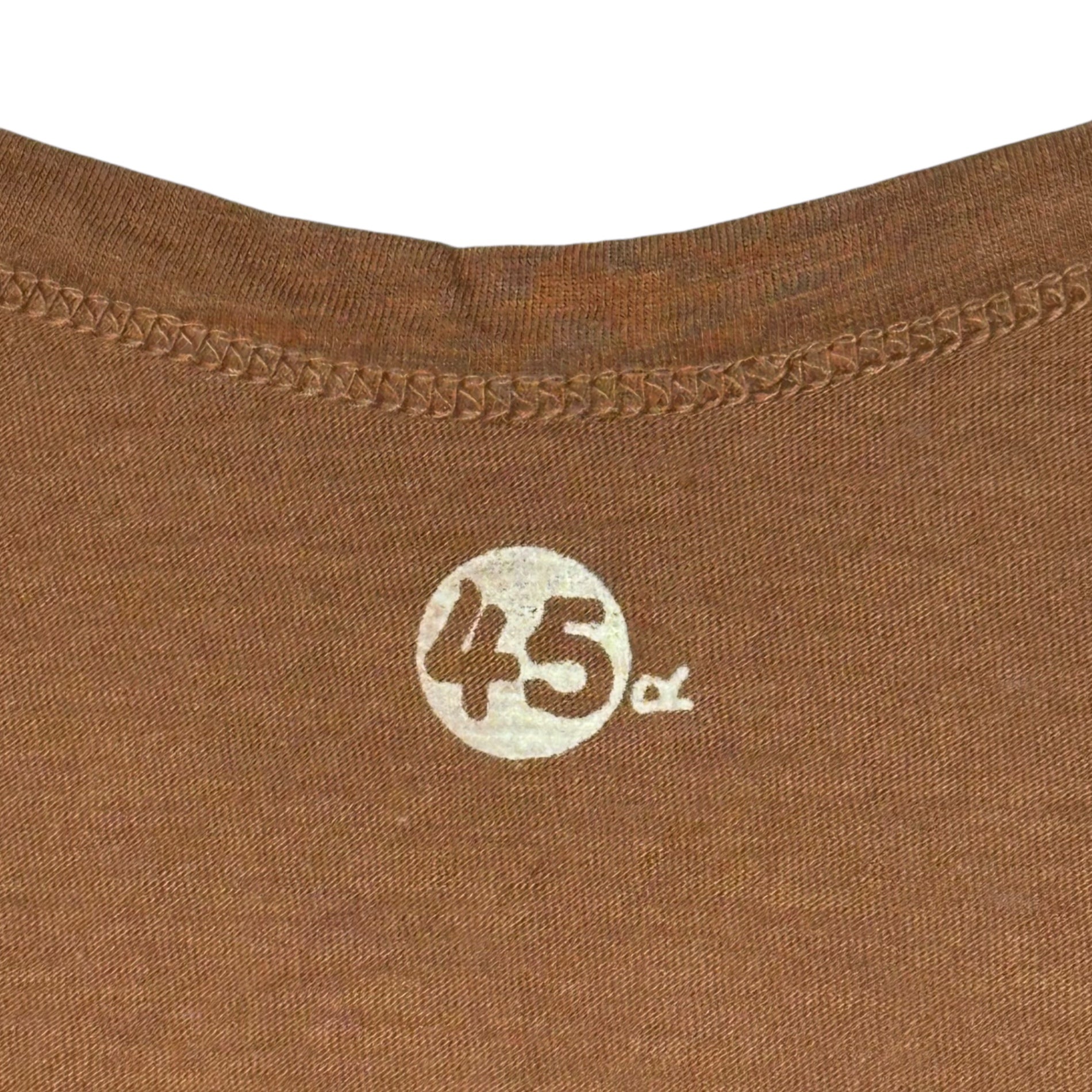 45R(フォーティーファイブアール) Sleeve Lace Short Sleeve T-Shirt 5057083-83-1 1(S程度) ブラウン