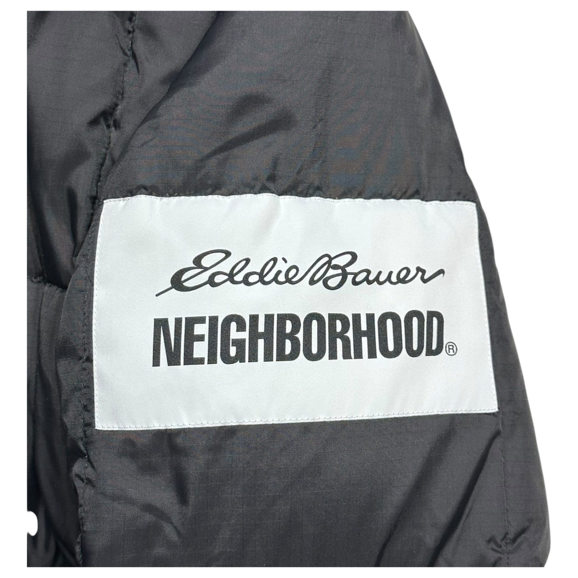 NEIGHBORHOOD(ネイバーフッド) 25AW X EDDIE BAUER KARAKORAM DOWN JACKET エディーバウアー コラボ カラコラム ダウン ジャケット 252ZMEBN-JKM01 L ブラック 参考定価79,200円(税込) 完売品