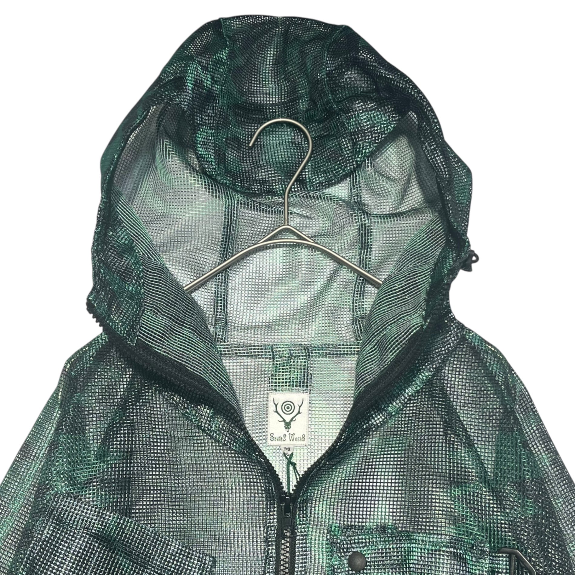 South2 West8 S2W8(サウス2ウエスト8) Bush Trek Jacket – Heavyweight Mesh メッシュ ブッシュ トレック ジャケット KP782 M グリーン