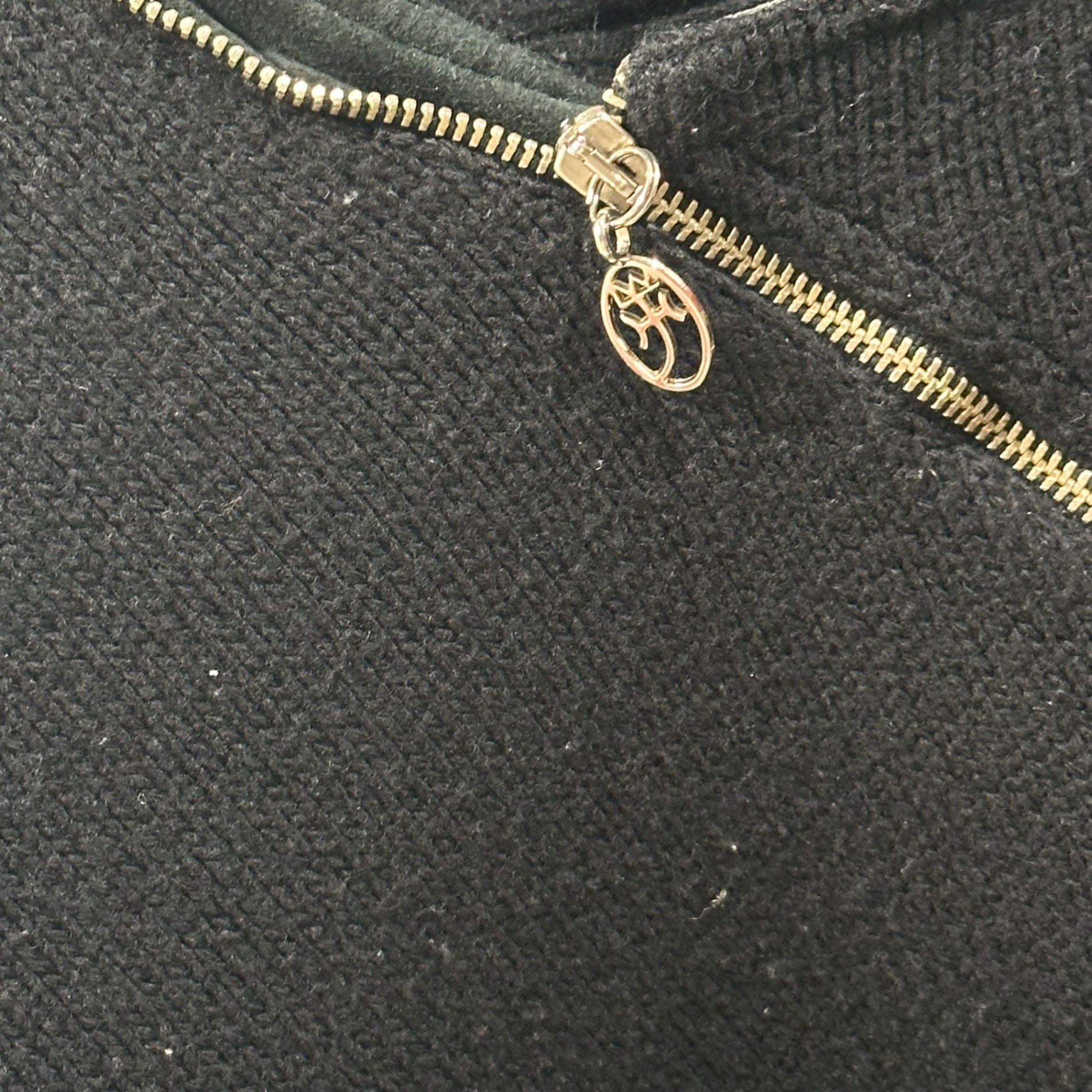 CASTELBAJAC(カステルバジャック) 1980's Diagonal-Zip Shoulder-Line Pullover Knit 80年代 斜め ジップ ショルダーライン プルオーバー ニット ブラック ヴィンテージ