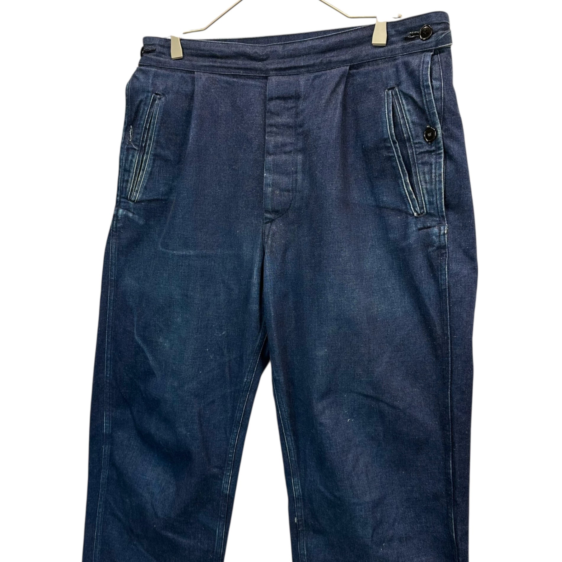 COMOLI(コモリ) Side Adjustable Over Denim pants サイドアジャスター オーバー デニム パンツ J03-03012 1 インディゴ ワイド