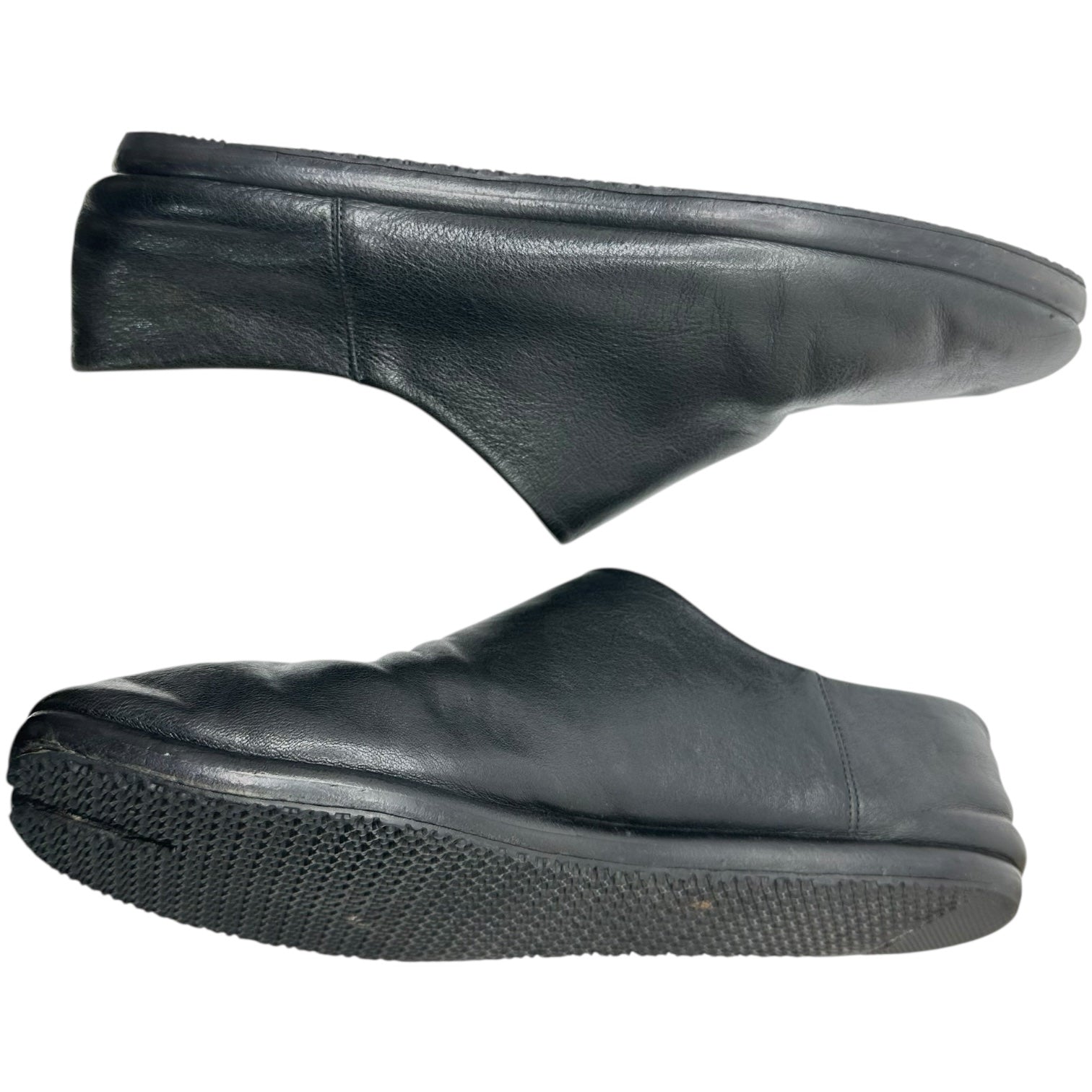 MAISON MARGIELA(メゾンマルジェラ) Tabi Babouche 足袋 バブーシュ レザー スリッポン 42(27.0cm程度) ブラック