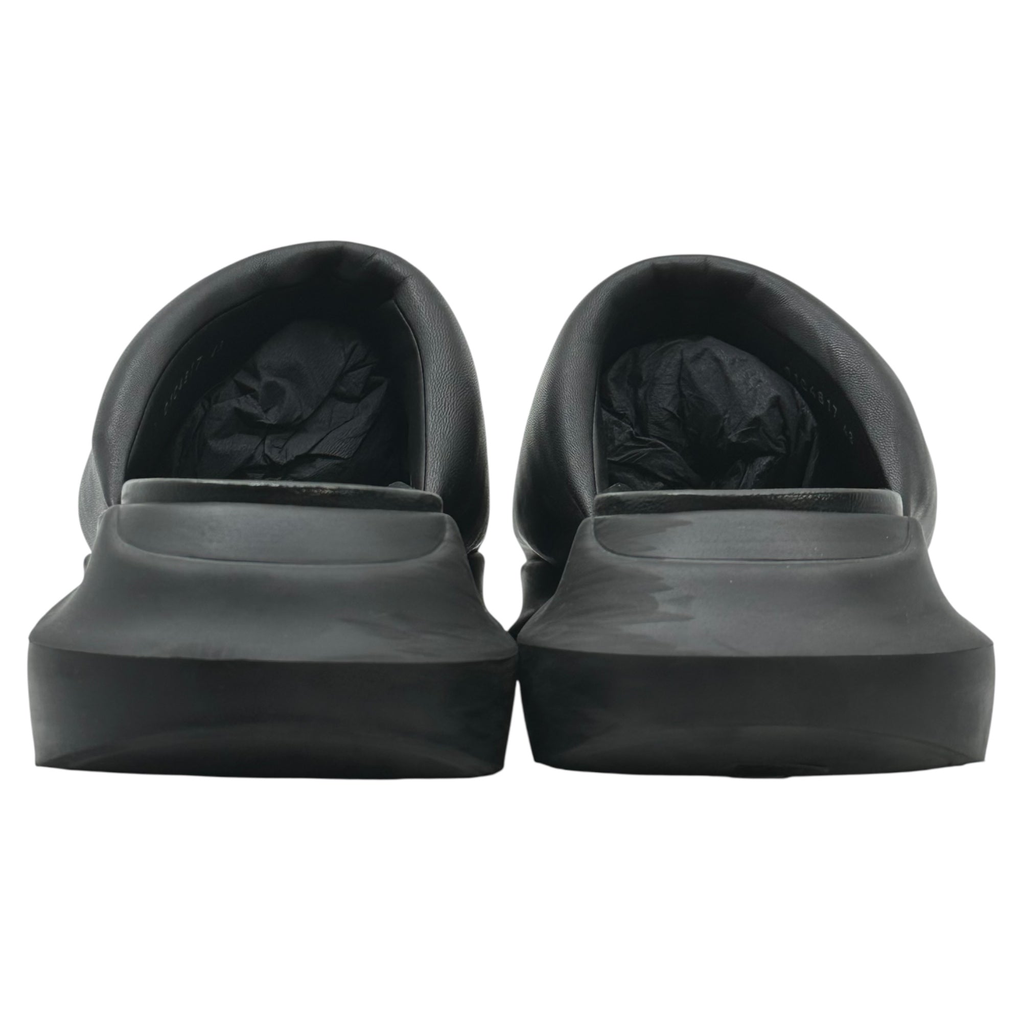 Rick Owens(リックオウエンス) GETH PUFFER SLIDE ゲス 中綿 スライド サンダル RU01C4817LLP 43(27.5~28.0cm程度) ブラック