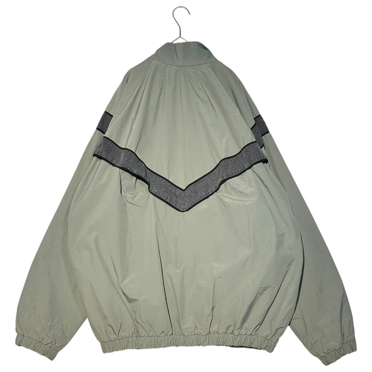 US ARMY(アメリカ軍) Training Jacket トレーニング ジャケット 表記無(XL程度) グレー ナイロン トラック