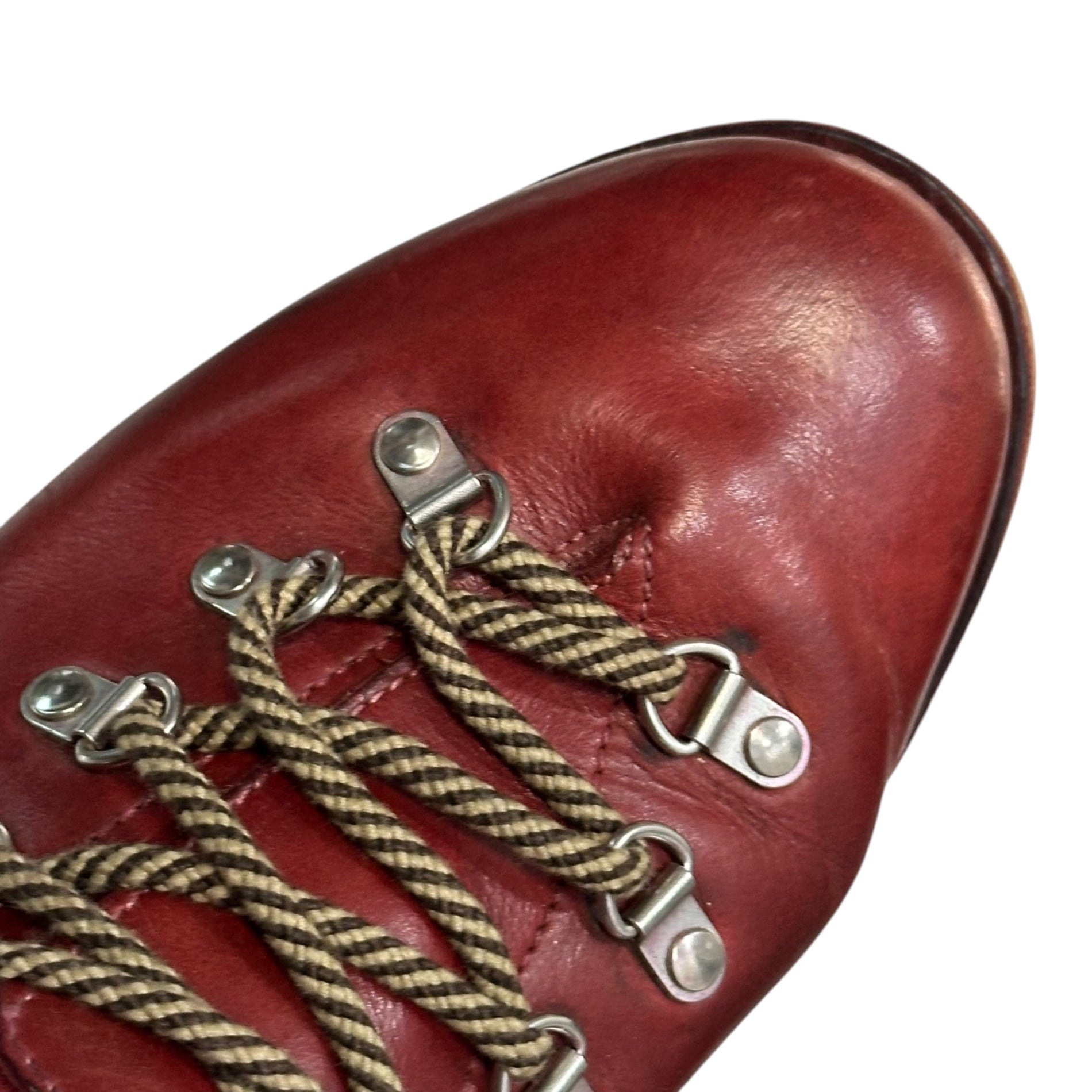 ISSEY MIAYAKE × Paraboot(イッセイミヤケ × パラブーツ) Mouton Boa Mountain Boots ムートン ボア マウンテン ブーツ ME13-AJ004-24 120206 27cm バーガンディ フランス製