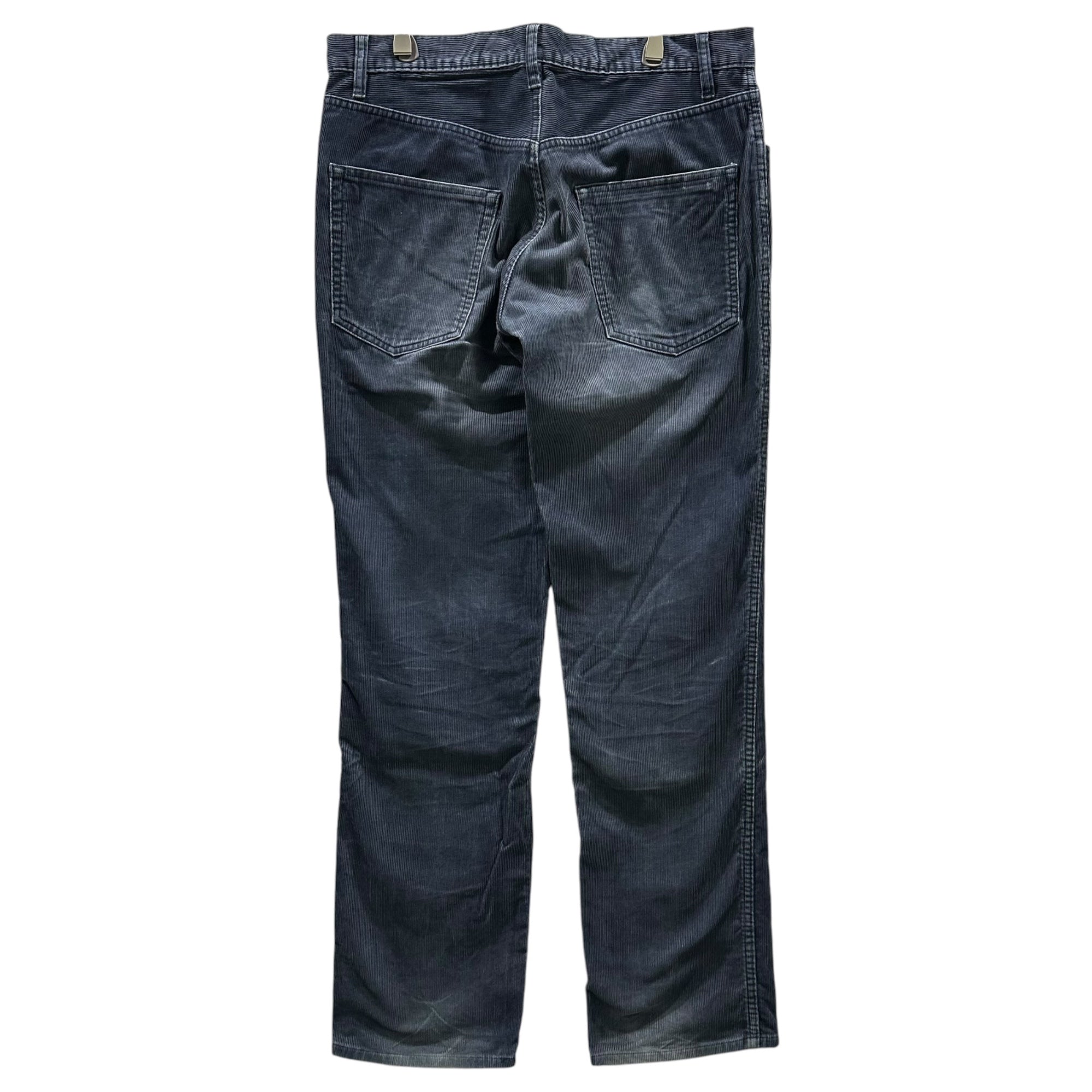 VISVIM(ビズビム/ヴィズヴィム) FLUXUS CORDS ベーシック コーデュロイ ストレート パンツ VS0002020 2(M) ネイビー